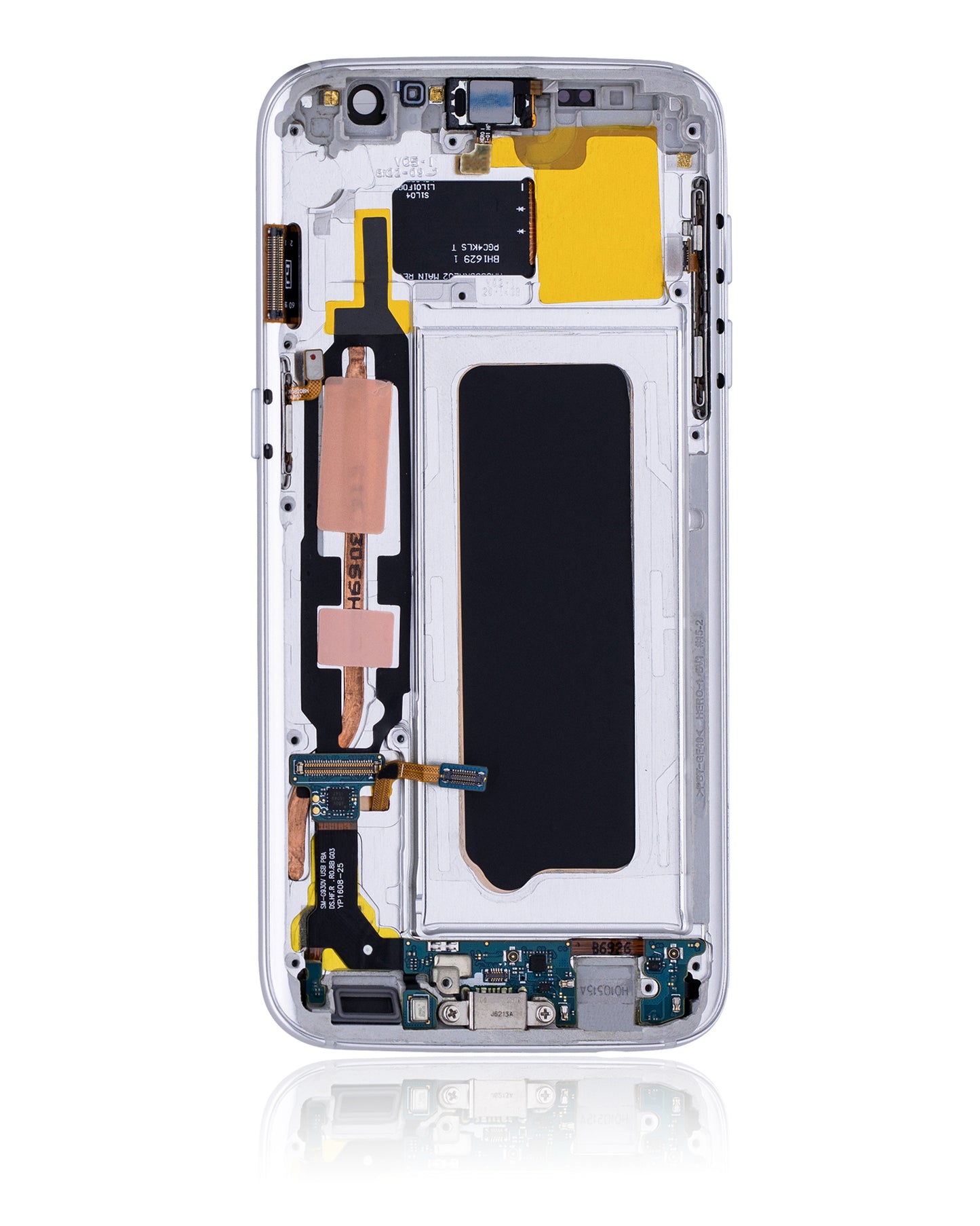 OLED Assembly With Frame For Samsung Galaxy S7 (Refurbished) (All US Models) (Silver Titanium)