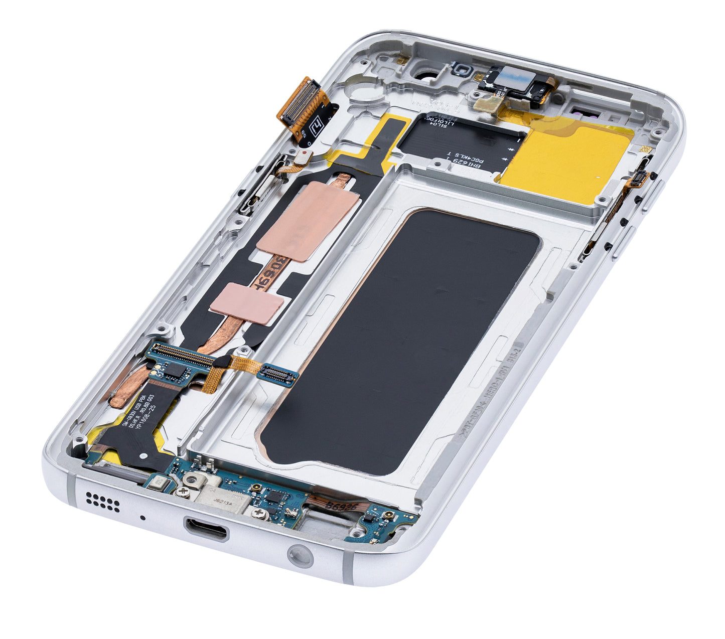 OLED Assembly With Frame For Samsung Galaxy S7 (Refurbished) (All US Models) (Silver Titanium)