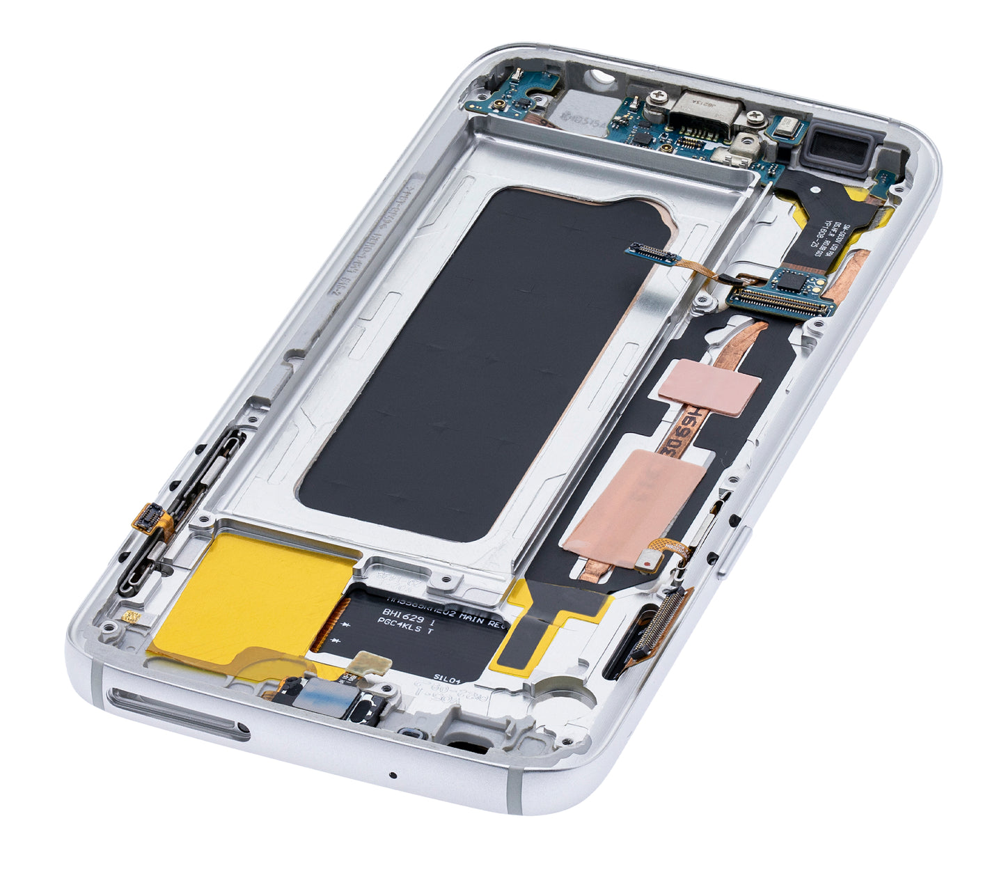 OLED Assembly With Frame For Samsung Galaxy S7 (Refurbished) (All US Models) (Silver Titanium)