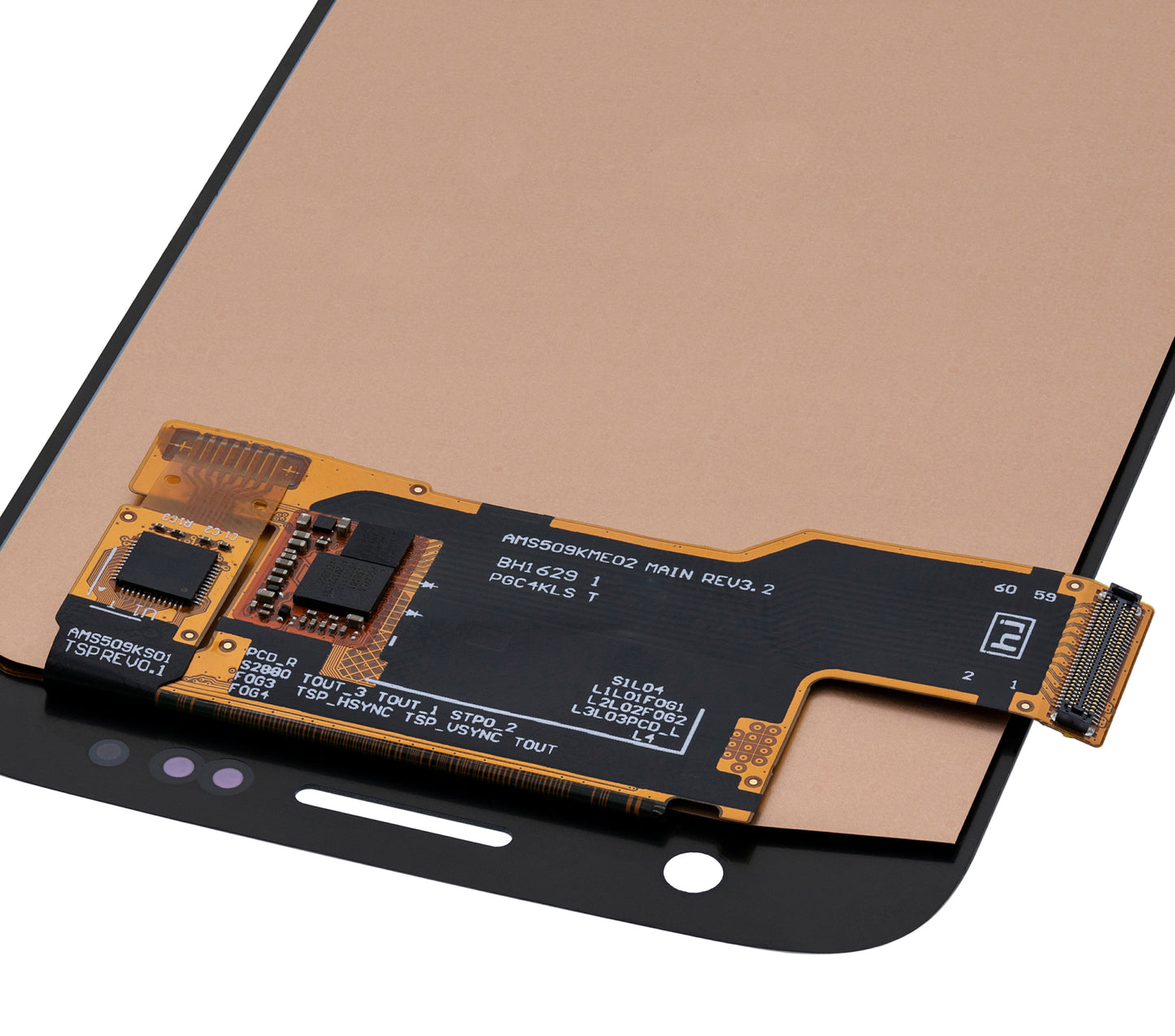 OLED Assembly Without Frame For Samsung Galaxy S7 (Refurbished) (Black Onyx)