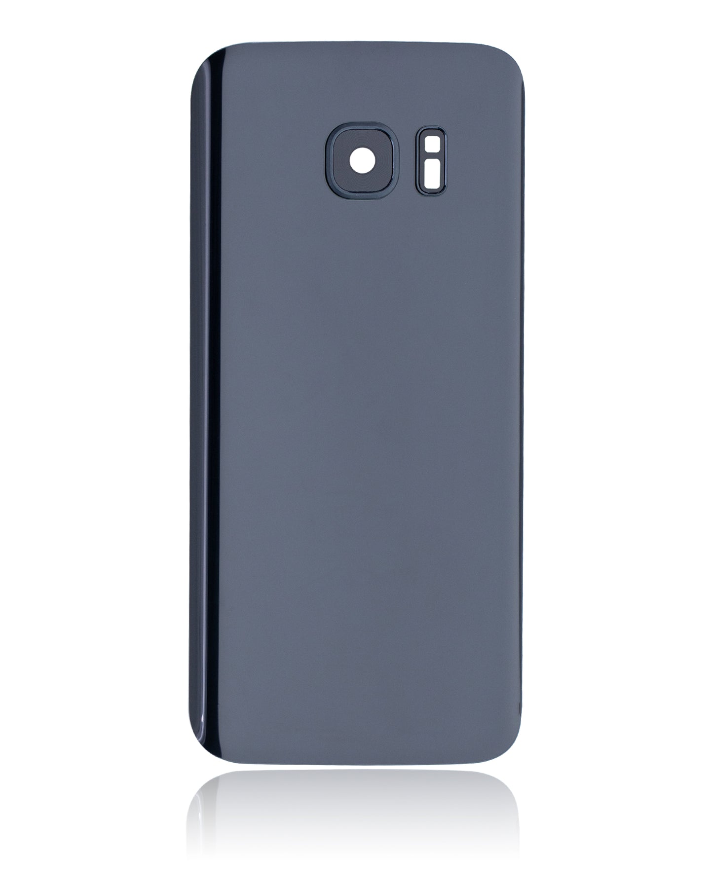 Back Cover Glass With Camera Lens For Samsung Galaxy S7 (Service Pack) (Black Onyx)