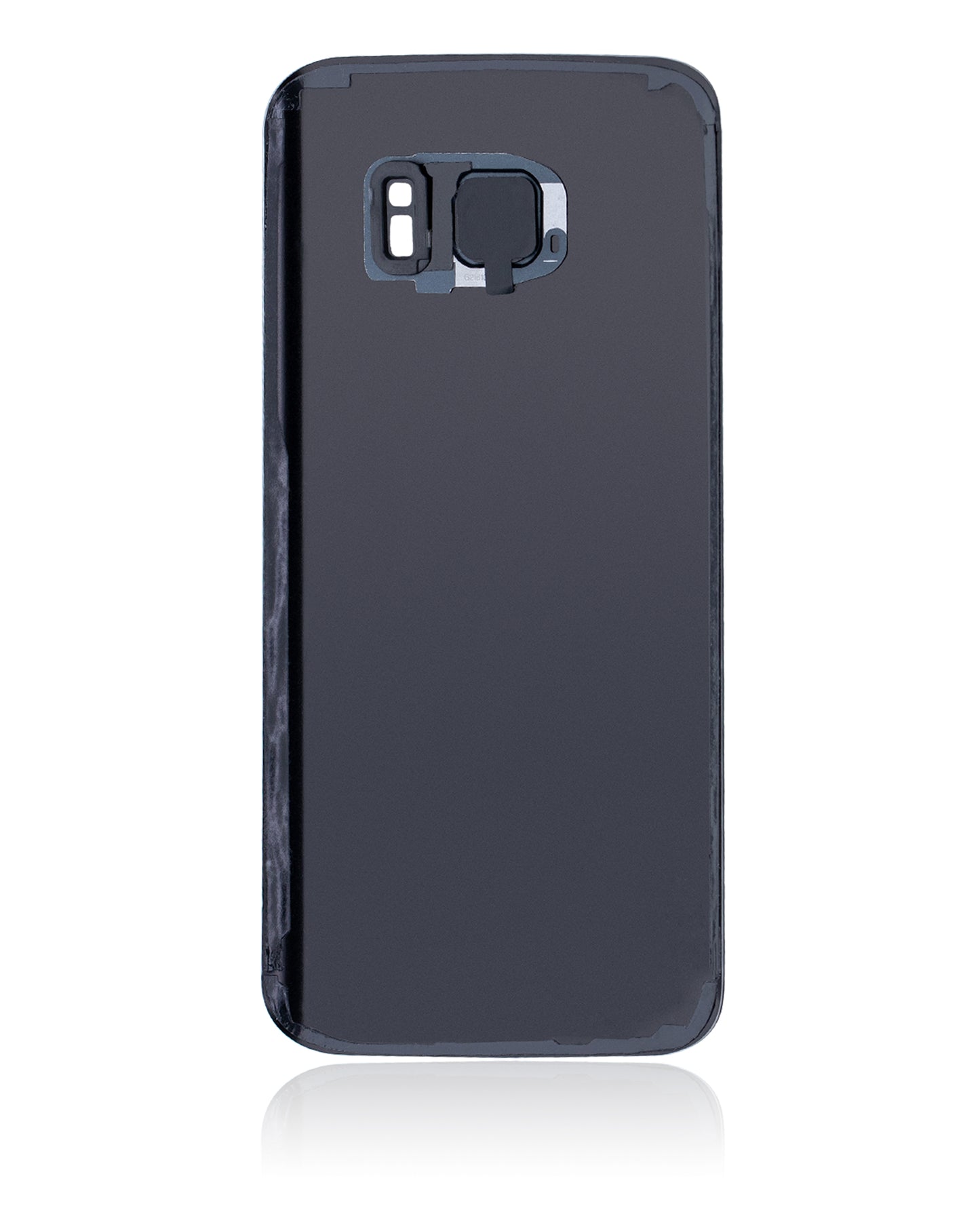 Back Cover Glass With Camera Lens For Samsung Galaxy S7 (No Logo) (Aftermarket Plus) (Black Onyx)