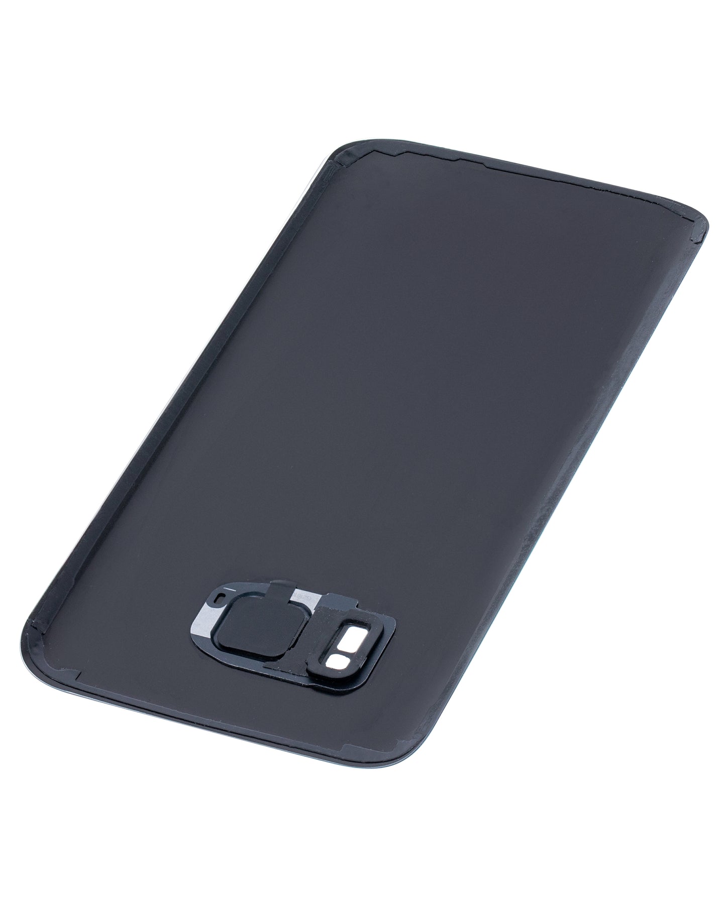 Back Cover Glass With Camera Lens For Samsung Galaxy S7 (No Logo) (Aftermarket Plus) (Black Onyx)