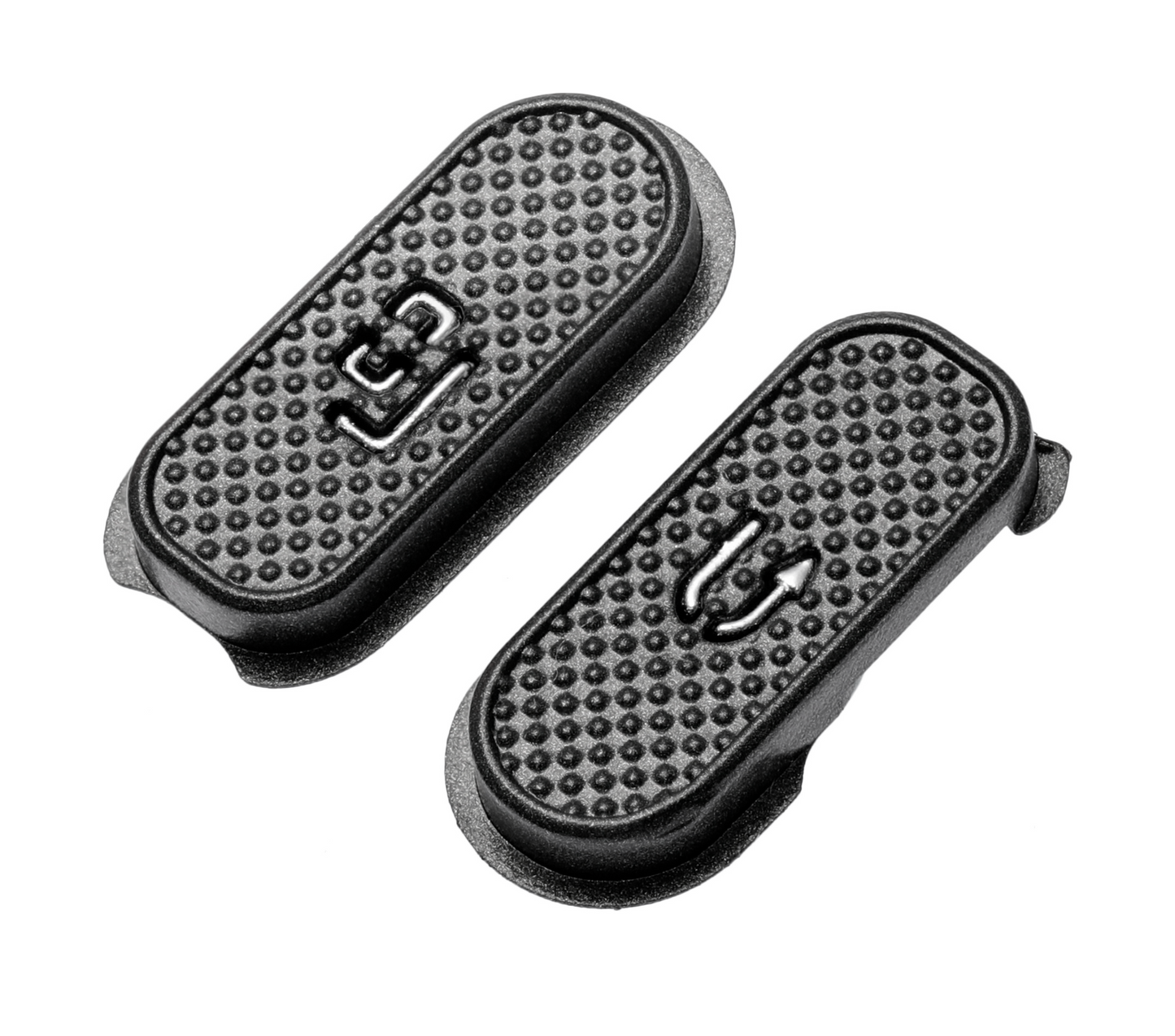 Hard Buttons (Menu / Return) For Samsung Galaxy S7 Active (Titanium Gray)