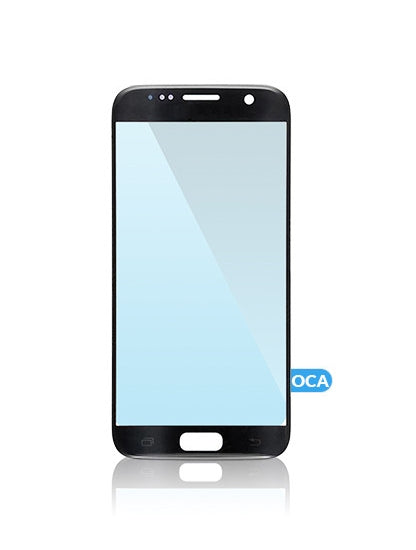 Front Glass With OCA Pre-Installed For Samsung Galaxy S7 (Black)