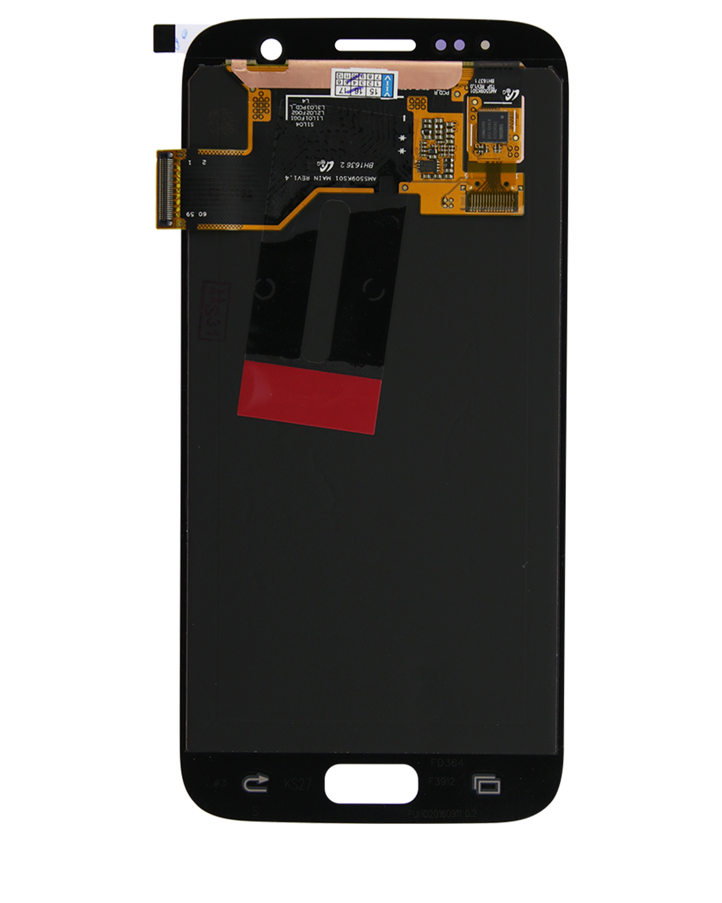 OLED Assembly Without Frame For Samsung Galaxy S7 (Service Pack) (Pink Gold)