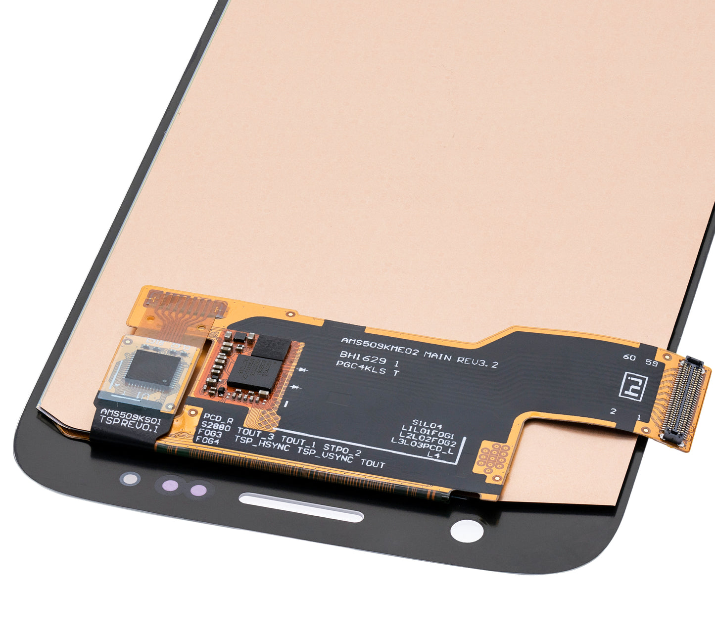 OLED Assembly Without Frame For Samsung Galaxy S7 (Refurbished) (Silver Titanium)
