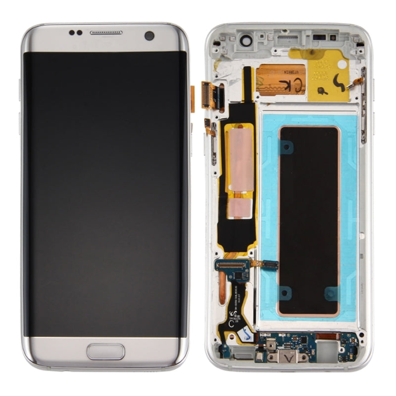 OLED Assembly With Frame For Samsung Galaxy S7 Edge G935F (International Version) (Service Pack) (White)