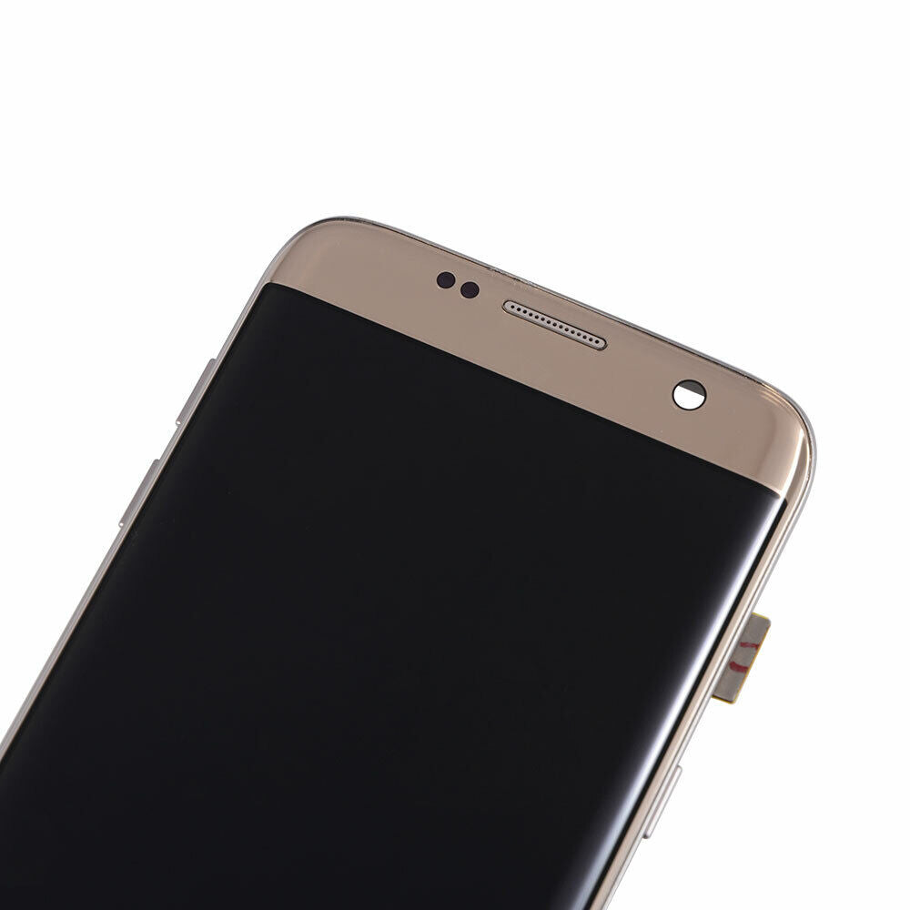 OLED Assembly With Frame For Samsung Galaxy S7 Edge (G935W8) (Service Pack) (Gold)