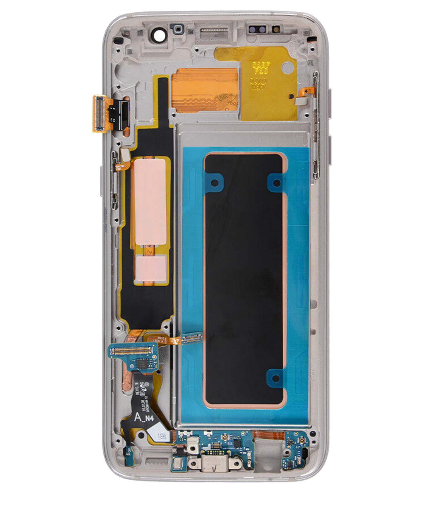 OLED Assembly With Frame For Samsung Galaxy S7 Edge (G935W8) (Service Pack) (Gold)