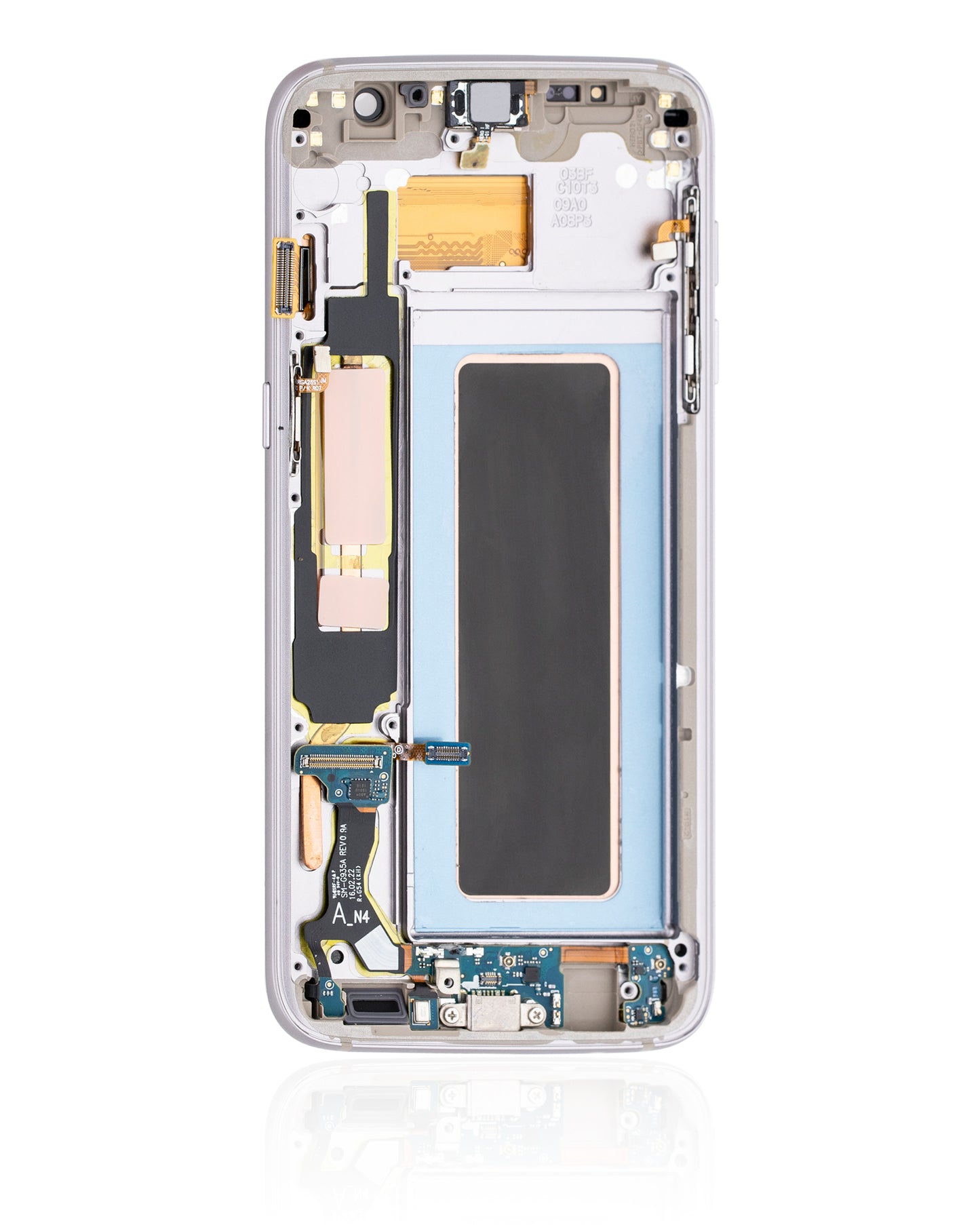 OLED Assembly With Frame For Samsung Galaxy S7 Edge G935A (North American Version) (Refurbished) (Gold Platinum)