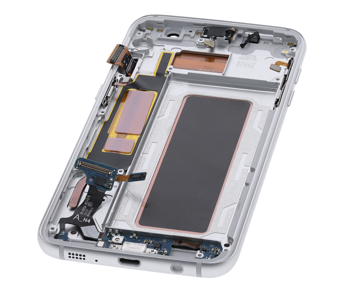 OLED Assembly With Frame For Samsung Galaxy S7 Edge G935A (North American Version) (Refurbished) (Silver)