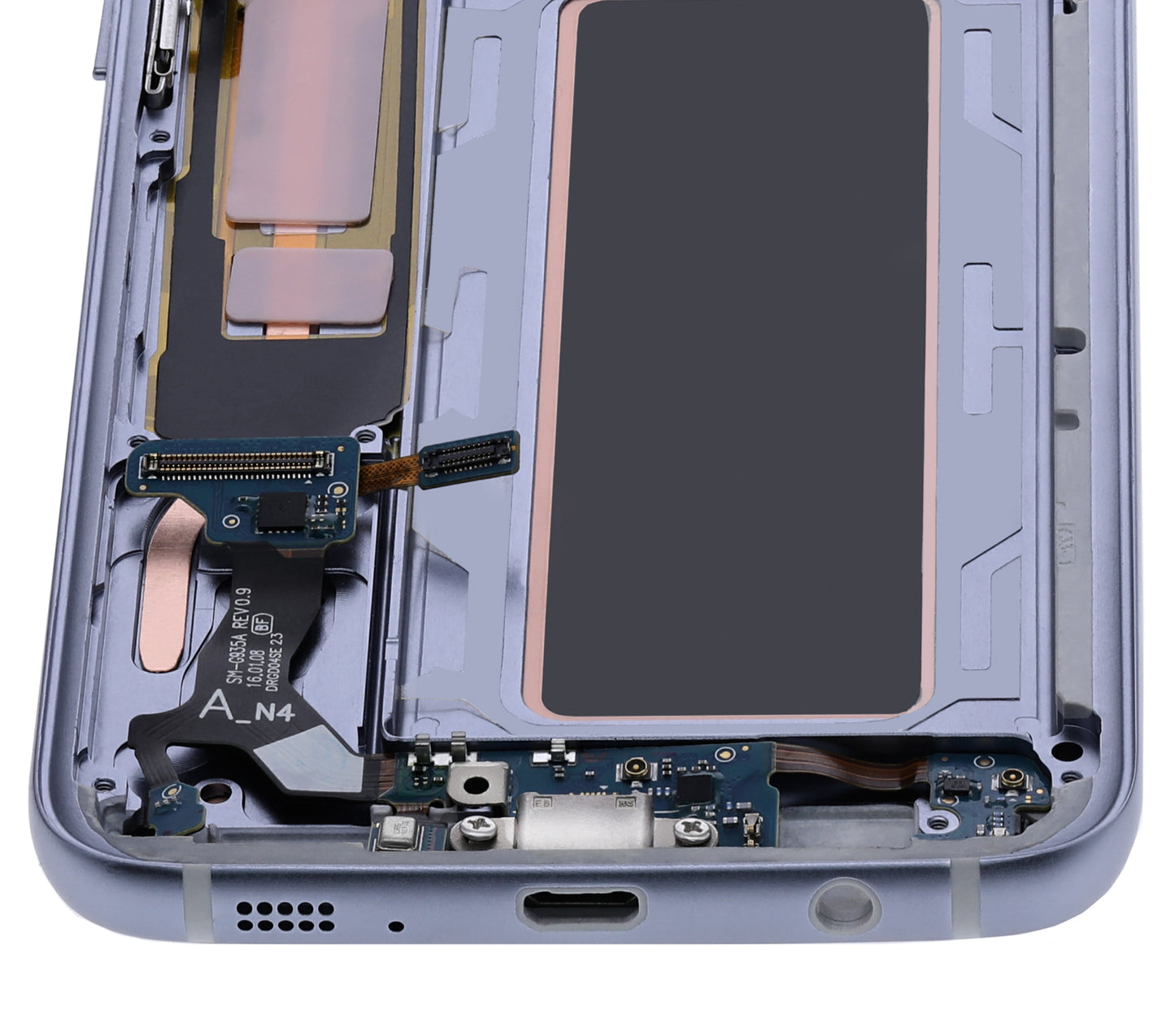 OLED Assembly With Frame For Samsung Galaxy S7 Edge G935A (North American Version) (Refurbished) (Black Onyx)