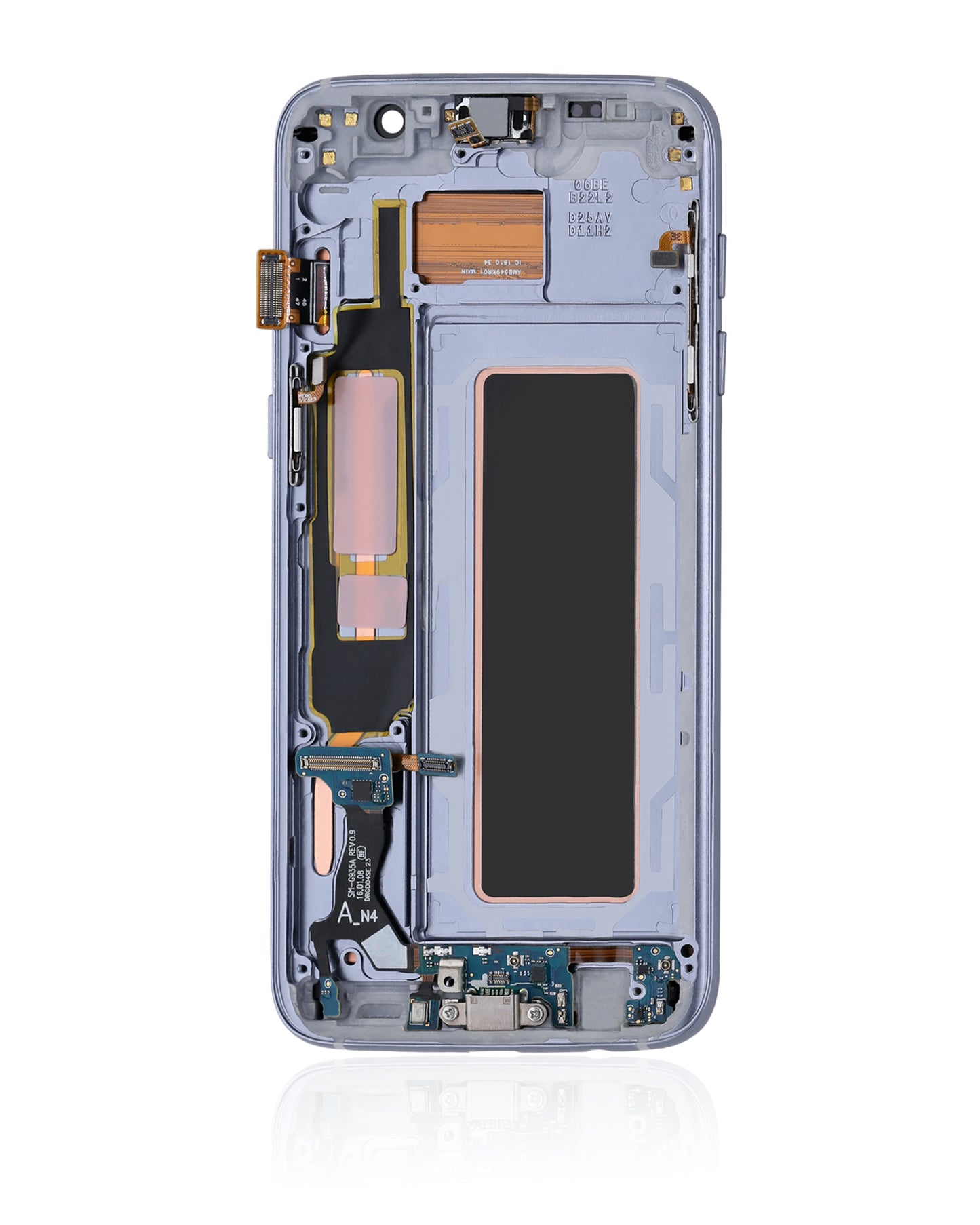 OLED Assembly With Frame For Samsung Galaxy S7 Edge G935A (North American Version) (Refurbished) (Black Onyx)