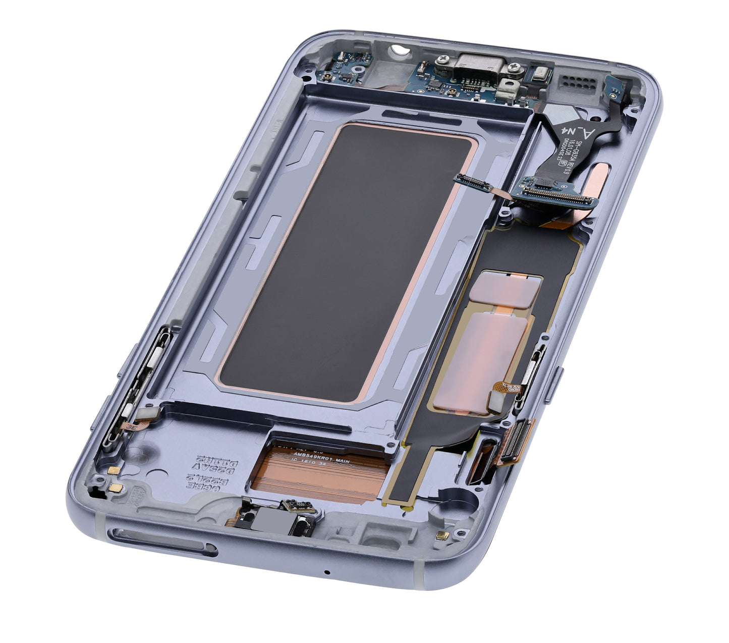 OLED Assembly With Frame For Samsung Galaxy S7 Edge G935A (North American Version) (Refurbished) (Black Onyx)