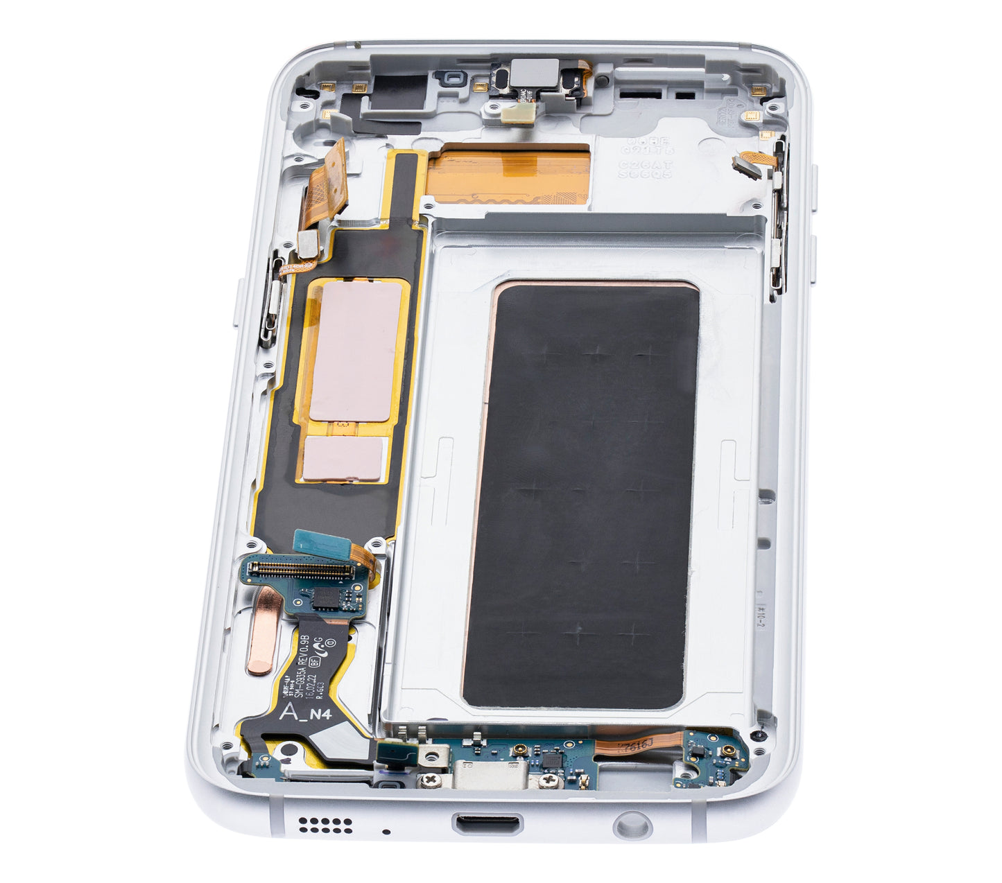 OLED Assembly With Frame For Samsung Galaxy S7 Edge G935A (North American Version) (Refurbished) (White Pearl)