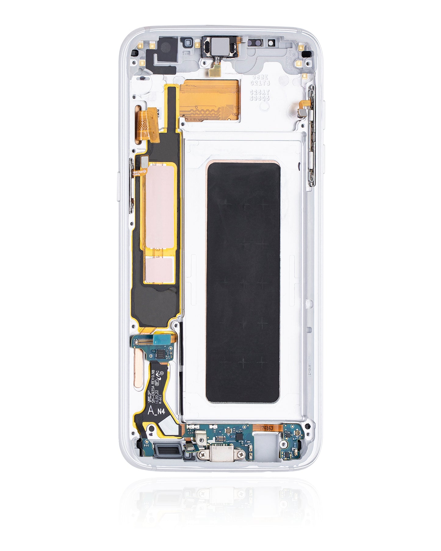 OLED Assembly With Frame For Samsung Galaxy S7 Edge G935A (North American Version) (Refurbished) (White Pearl)