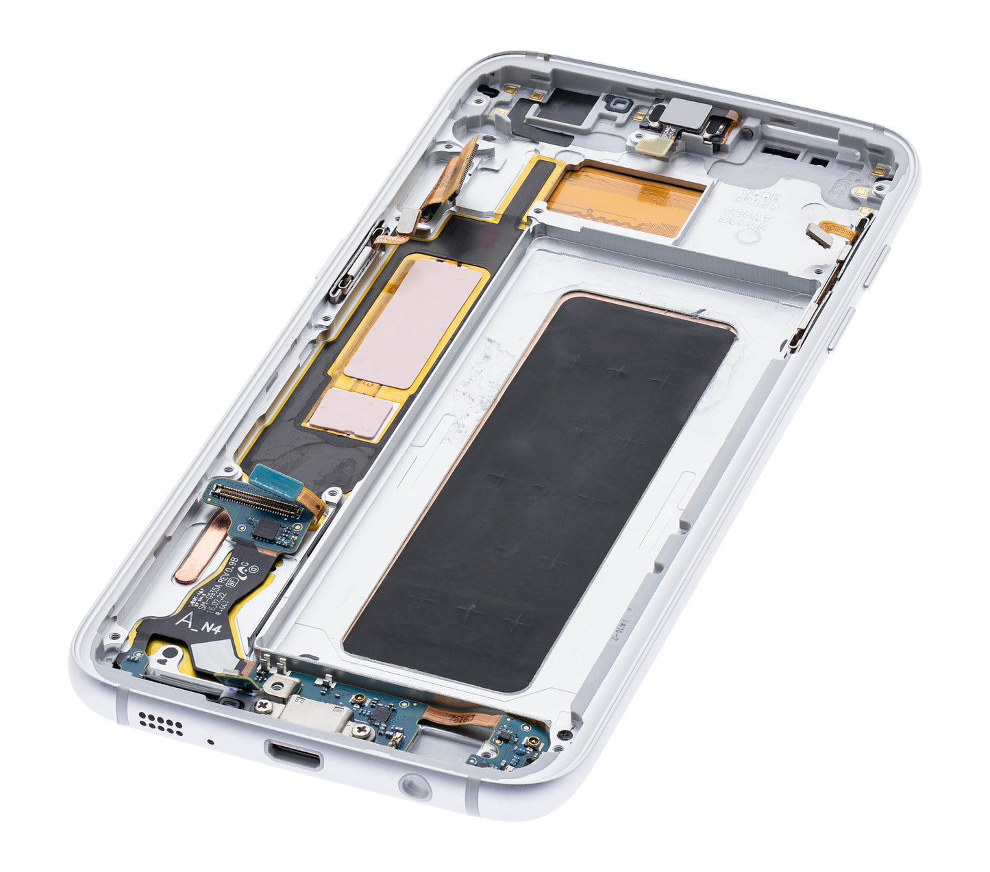 OLED Assembly With Frame For Samsung Galaxy S7 Edge G935A (North American Version) (Refurbished) (White Pearl)