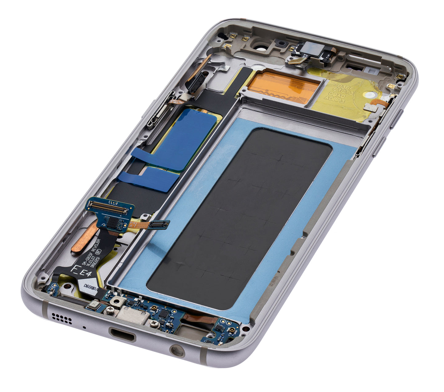 OLED Assembly With Frame For Samsung Galaxy S7 Edge (International / G935F) (Refurbished) (Gold Platinum)