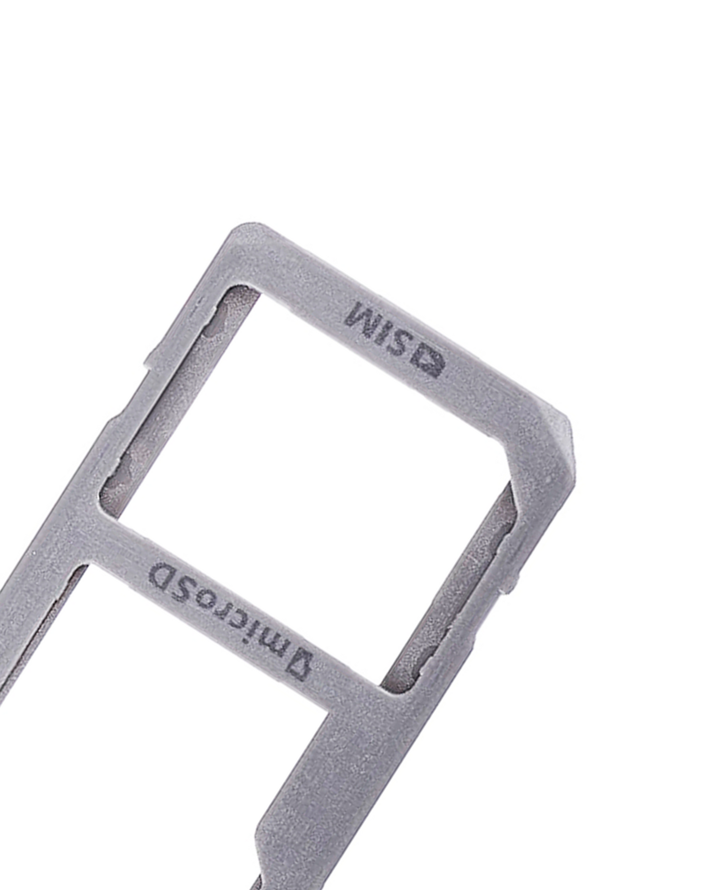 Single Sim Card Tray For Samsung Galaxy S7 Edge (Silver)