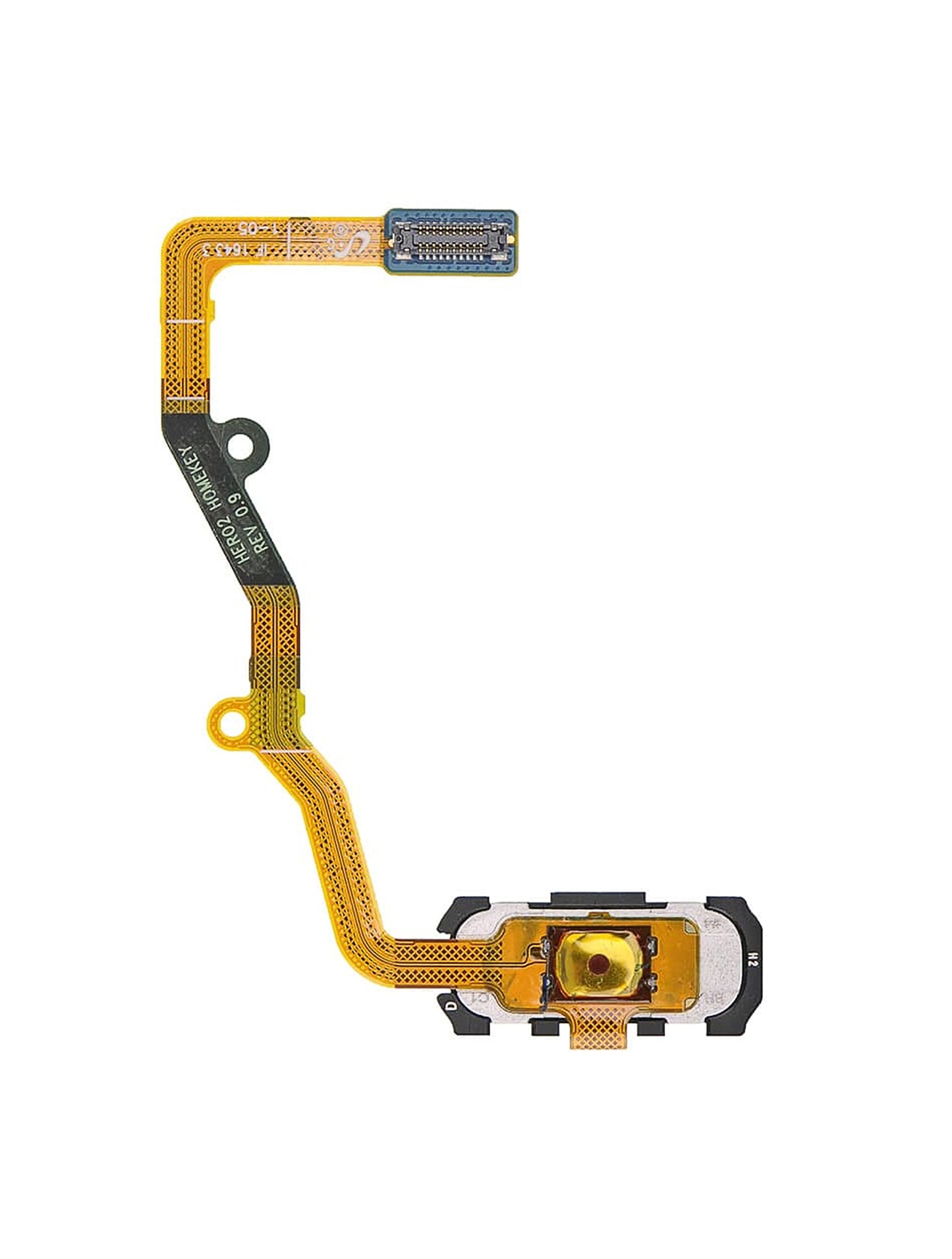 Home Button Flex Cable For Samsung Galaxy S7 Edge (Coral Blue)