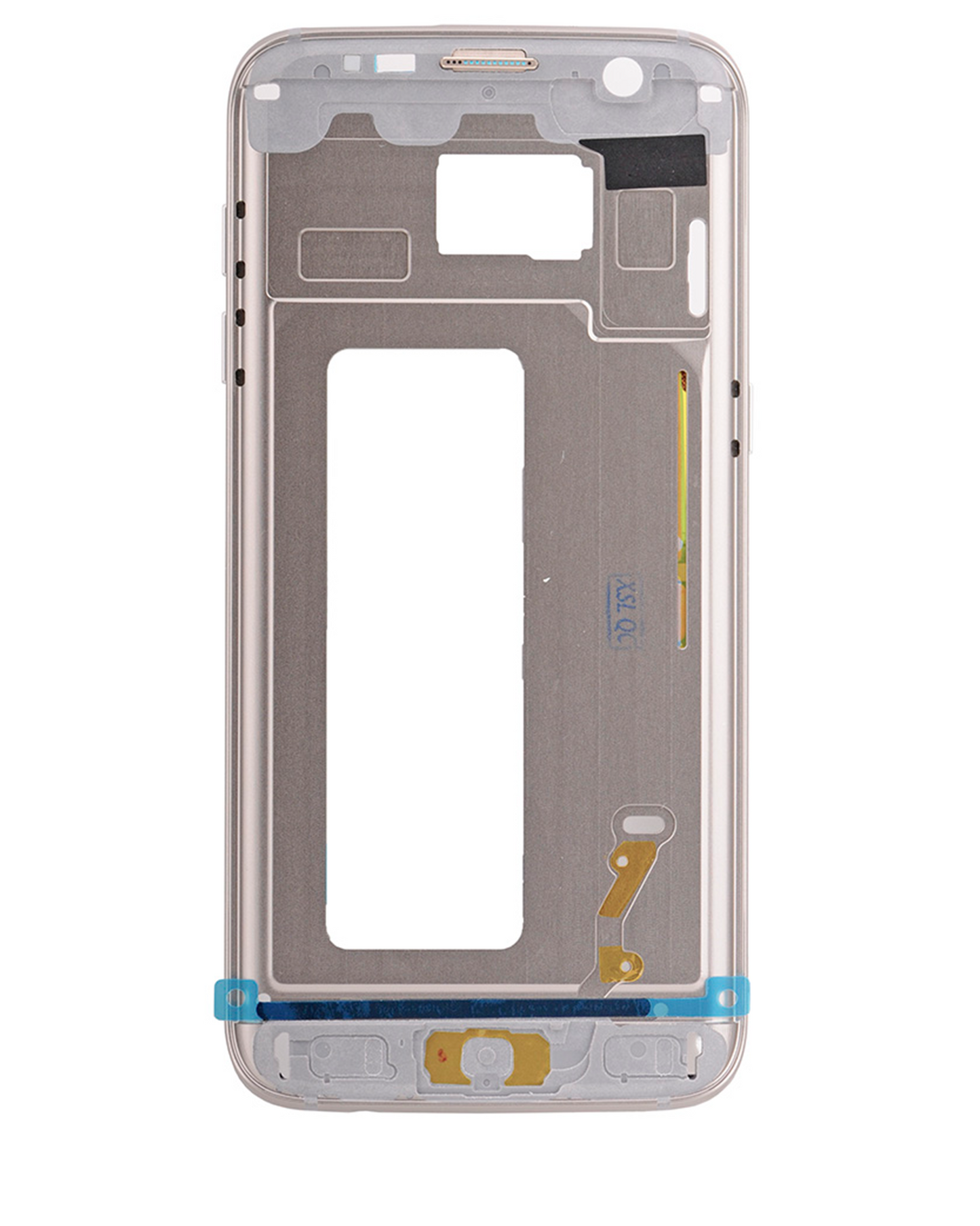 Mid-Frame Housing For Samsung Galaxy S7 Edge (With Small Parts) (Gold)