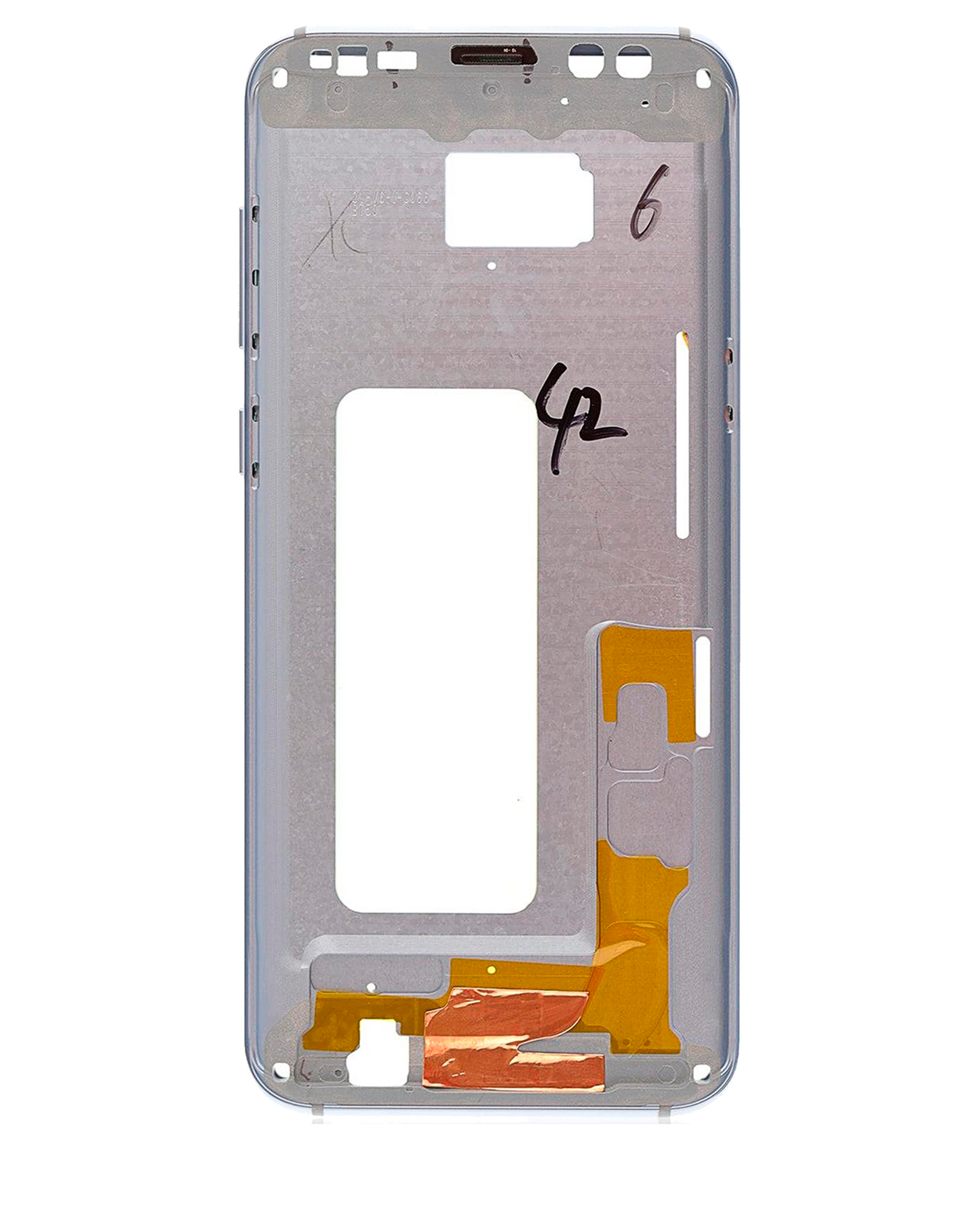 Mid-Frame Housing For Samsung Galaxy S8 Plus (With Small Parts) (Coral Blue)