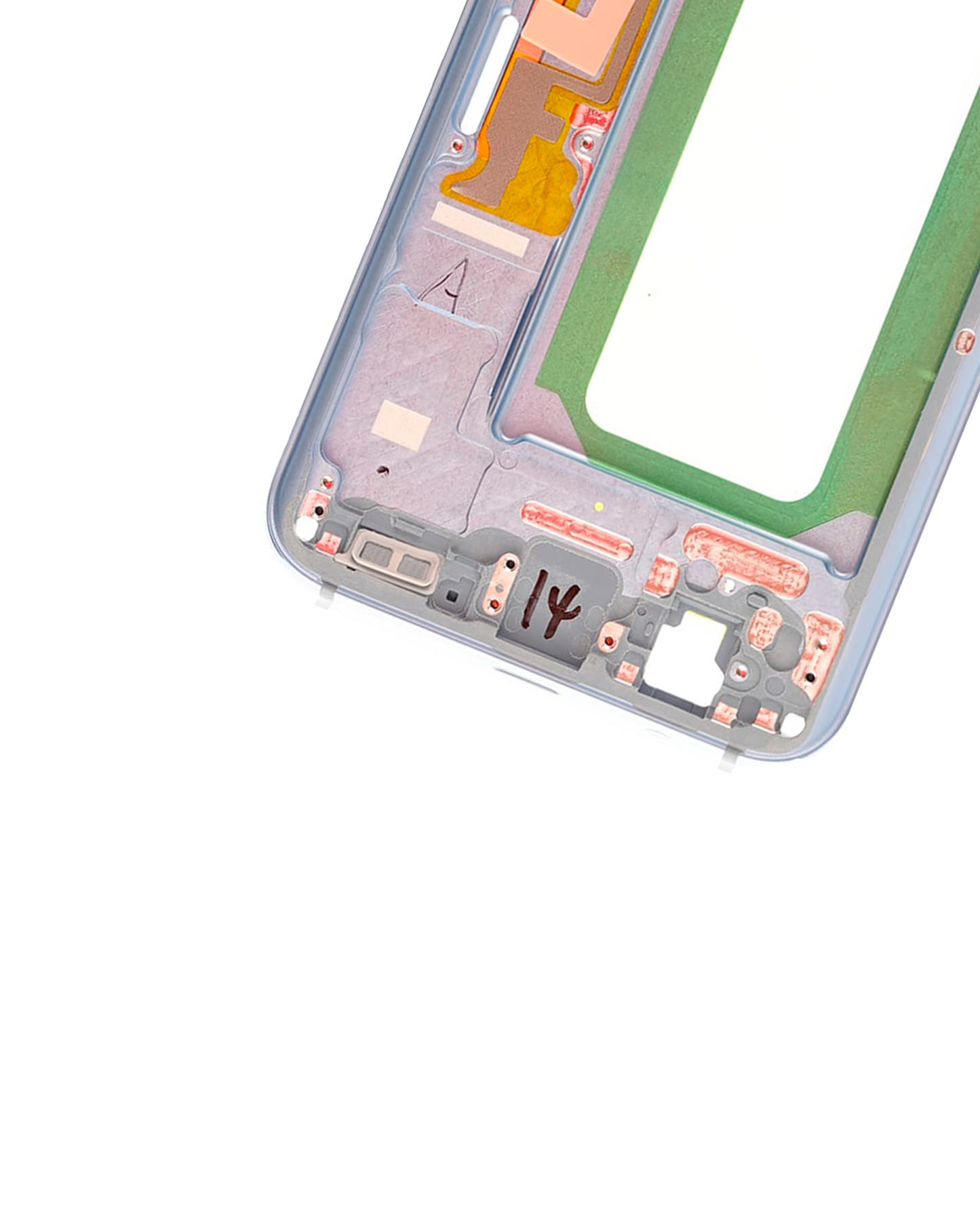 Mid-Frame Housing For Samsung Galaxy S8 Plus (With Small Parts) (Coral Blue)