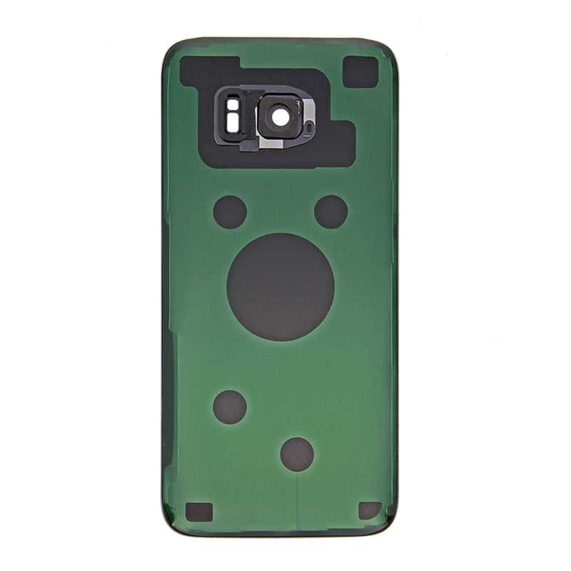 Back Cover Glass With Camera Lens For Samsung Galaxy S7 Edge (Service Pack) (Black)