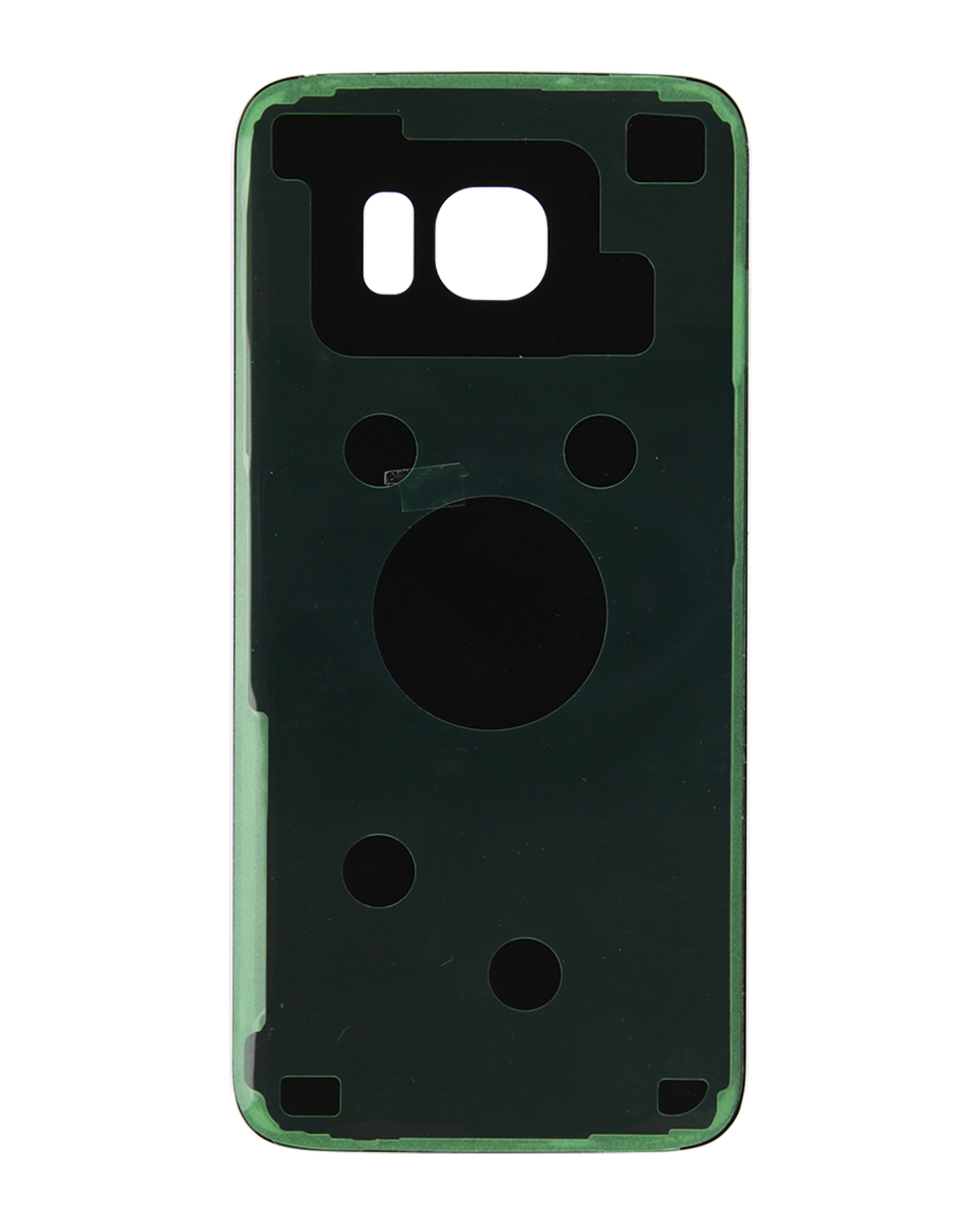 Back Cover Glass For Samsung Galaxy S7 Edge (Used OEM Pull: Grade A) (Silver)