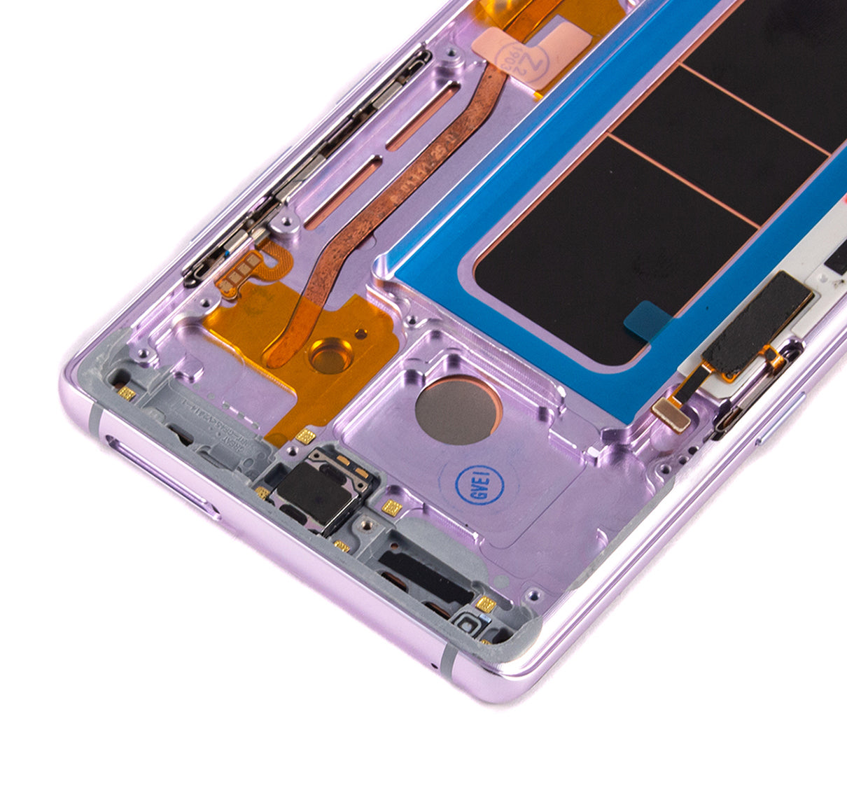 OLED Assembly With Frame For Samsung Galaxy Note 8 (Service Pack) (Orchid Gray)