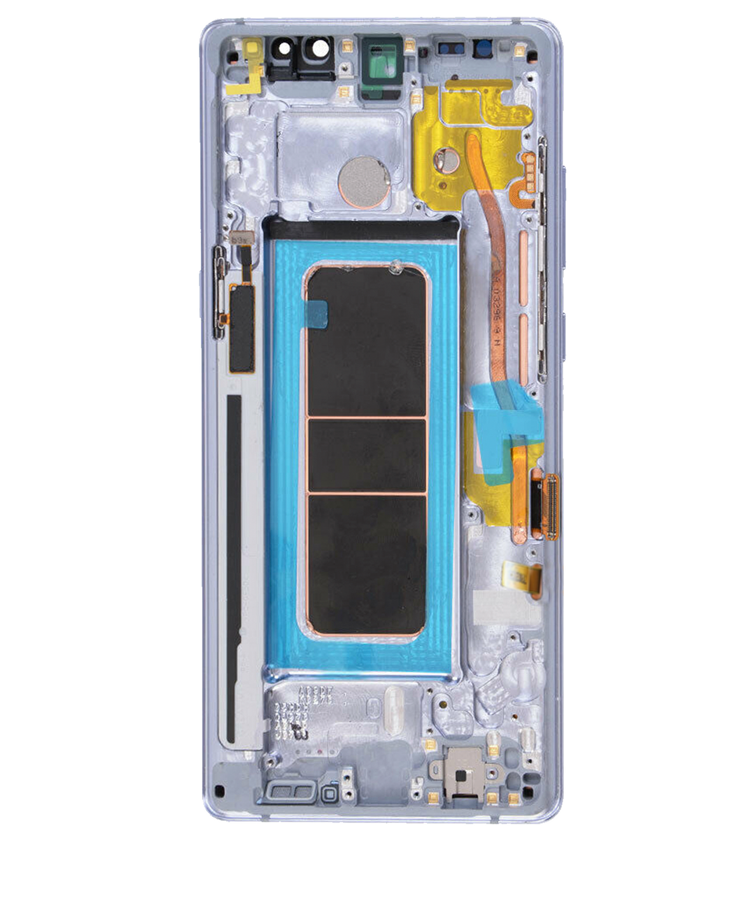 OLED Assembly With Frame For Samsung Galaxy Note 8 (Service Pack) (Orchid Gray)