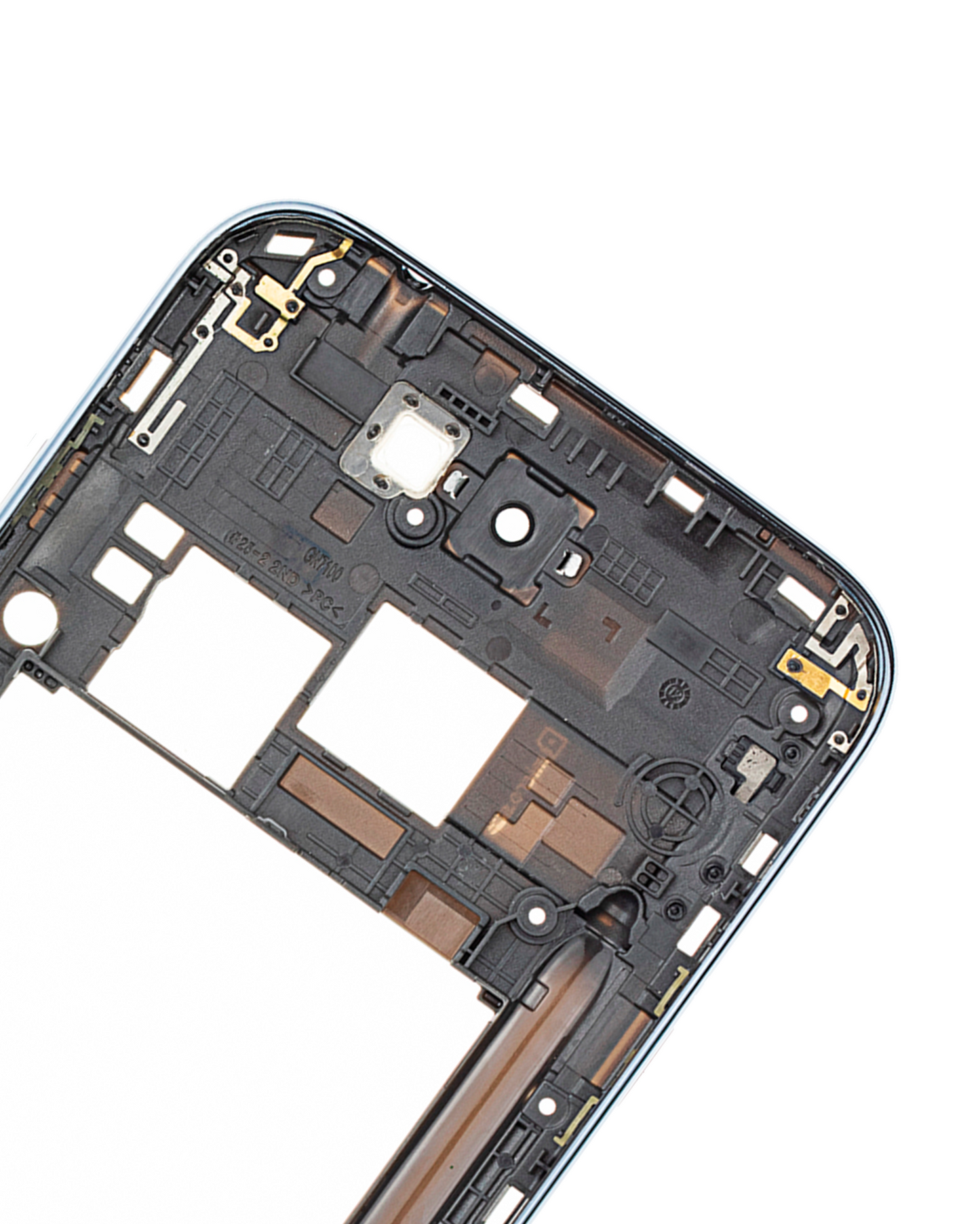 Mid-Frame Housing For Samsung Galaxy Note 2 (With Small Parts) (Titanium Gray)