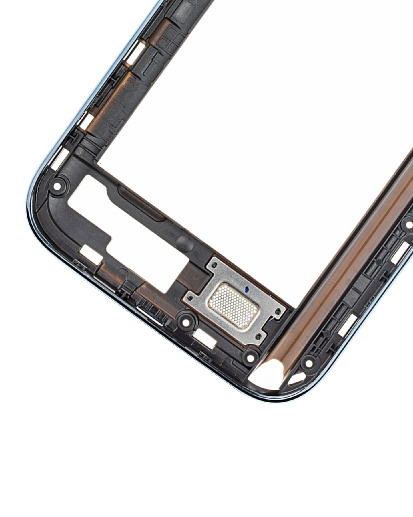 Mid-Frame Housing For Samsung Galaxy Note 2 (With Small Parts) (Titanium Gray)