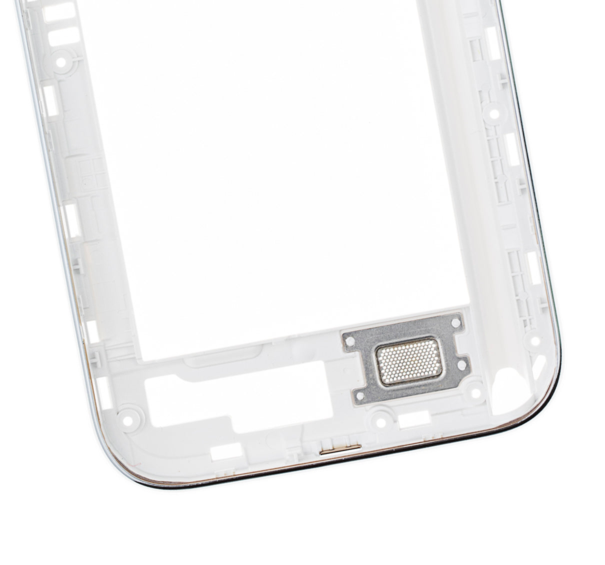 Mid-Frame Housing For Samsung Galaxy Note 2 (With Small Parts) (White)