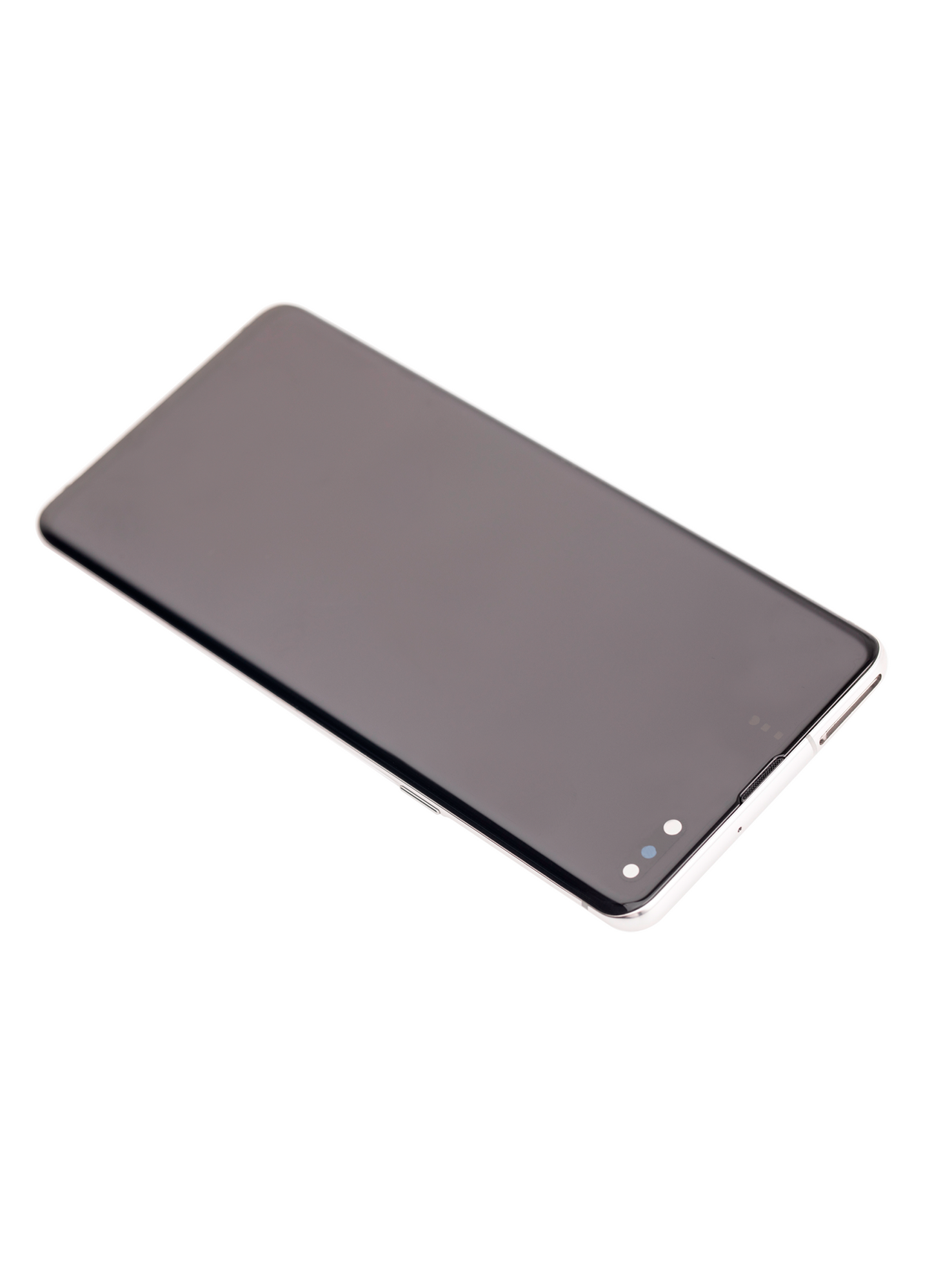 OLED Assembly With Frame For Samsung Galaxy S10 5G (Used OEM Pull: Grade A) (Crown Silver)