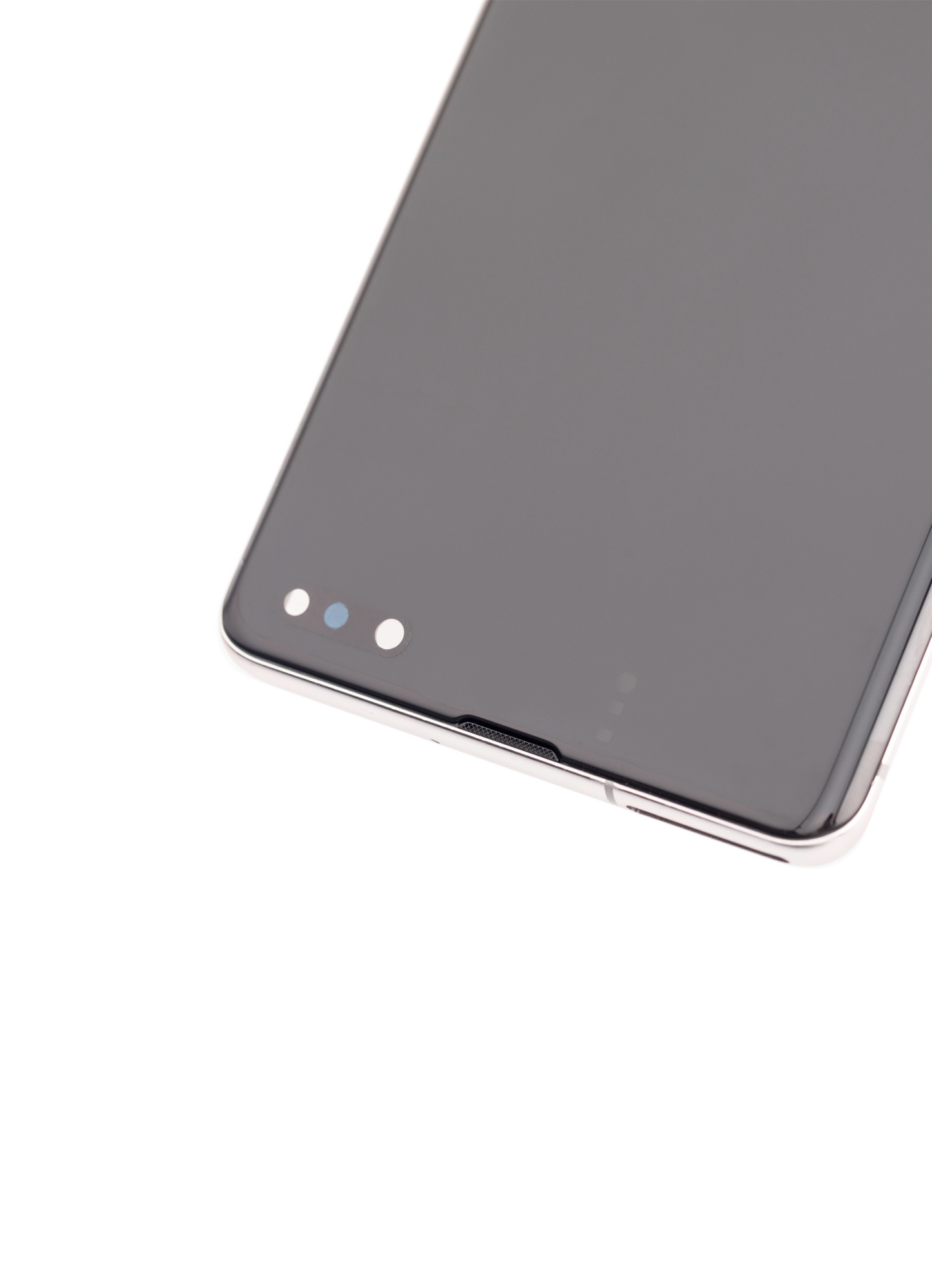 OLED Assembly With Frame For Samsung Galaxy S10 5G (Used OEM Pull: Grade A) (Crown Silver)