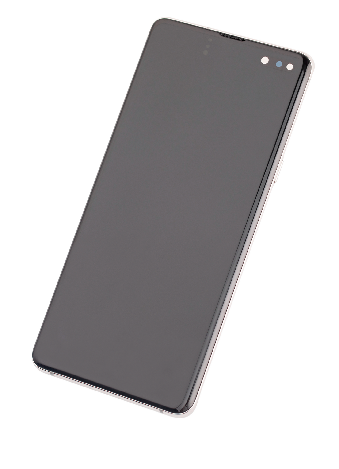 OLED Assembly With Frame For Samsung Galaxy S10 5G (Used OEM Pull: Grade A) (Crown Silver)