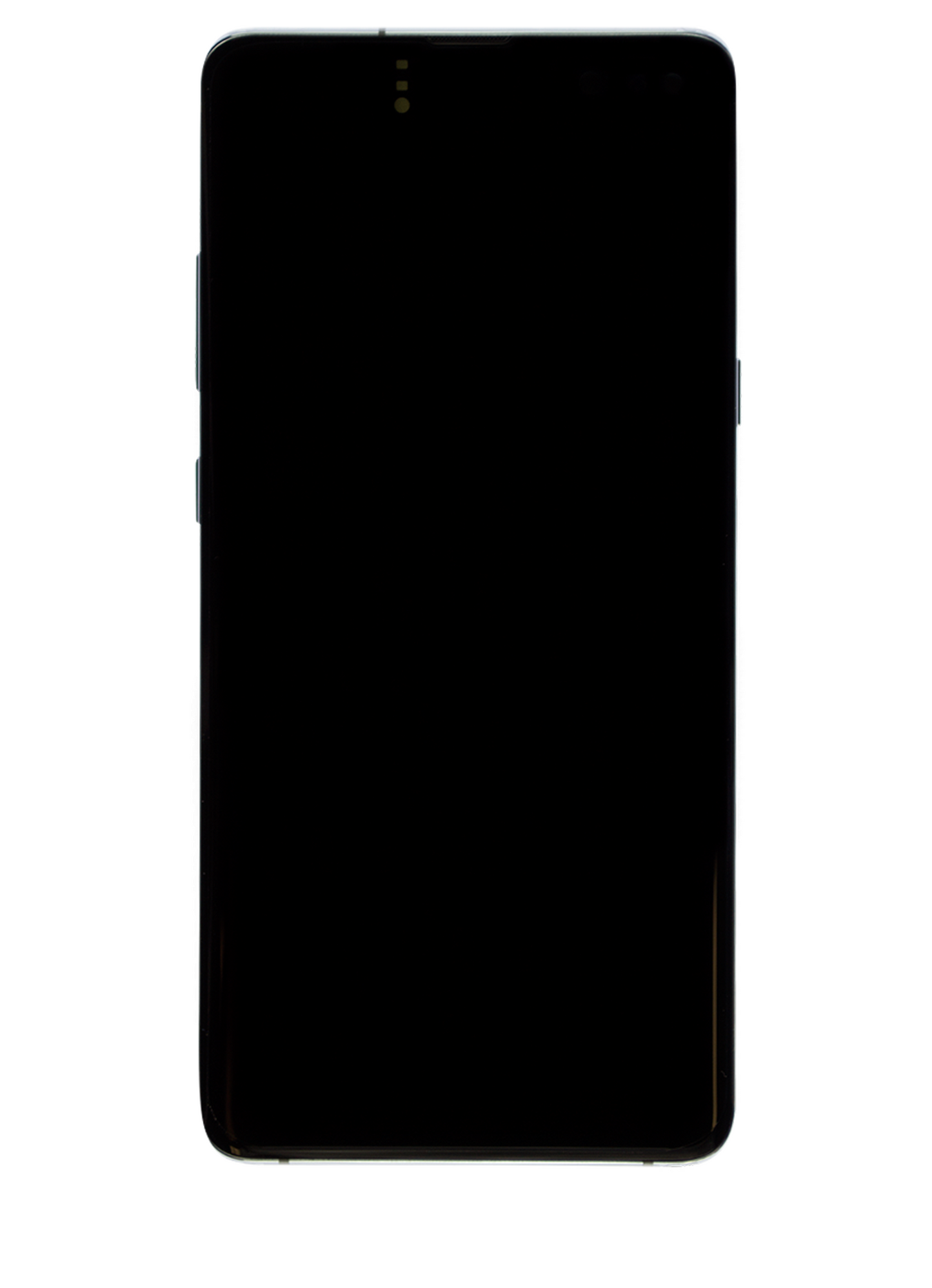 OLED Assembly With Frame For Samsung Galaxy S10 5G (Used OEM Pull: Grade A) (Majestic Black)