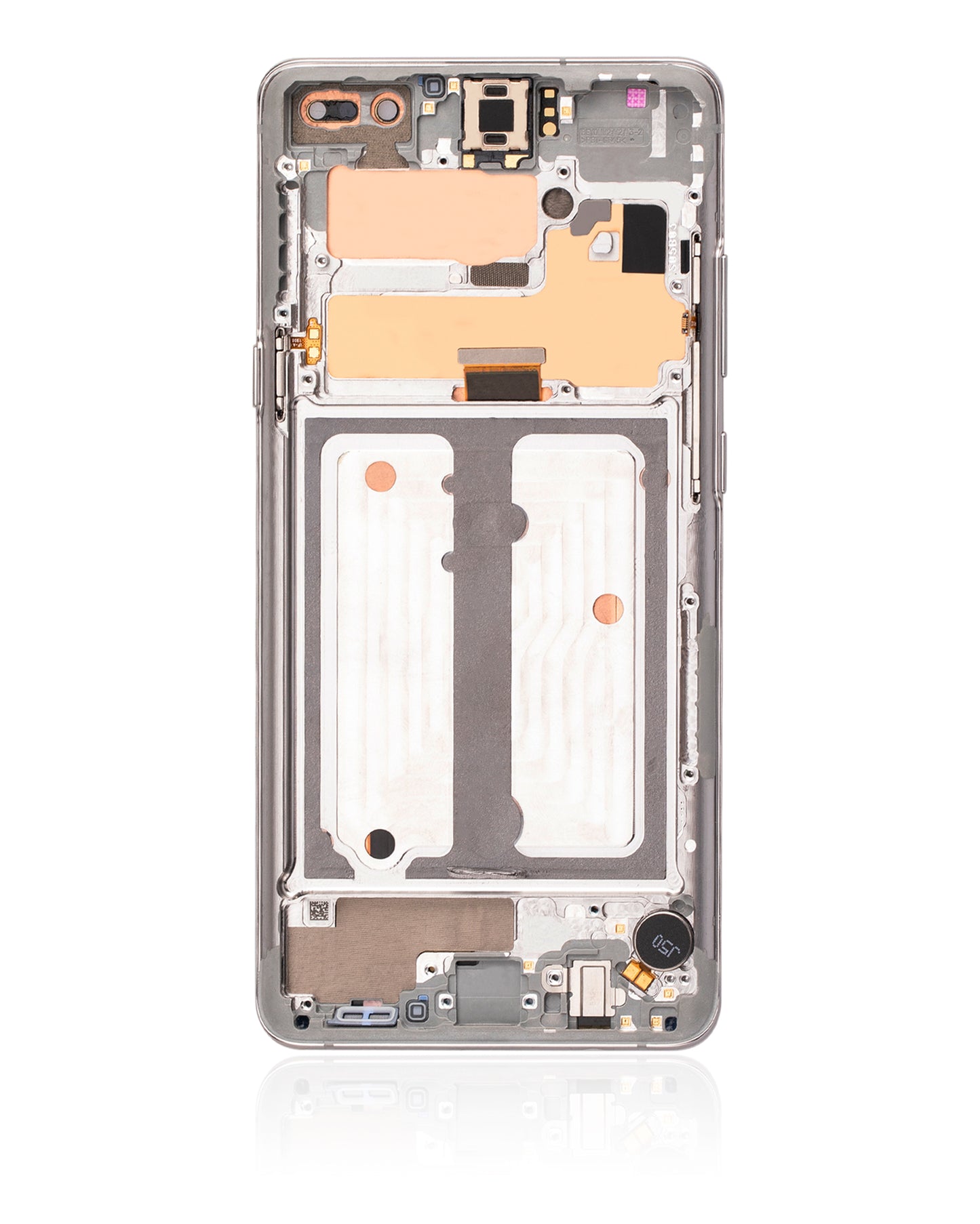 OLED Assembly With Frame For Samsung Galaxy S10 5G (Service Pack) (Crown Silver)