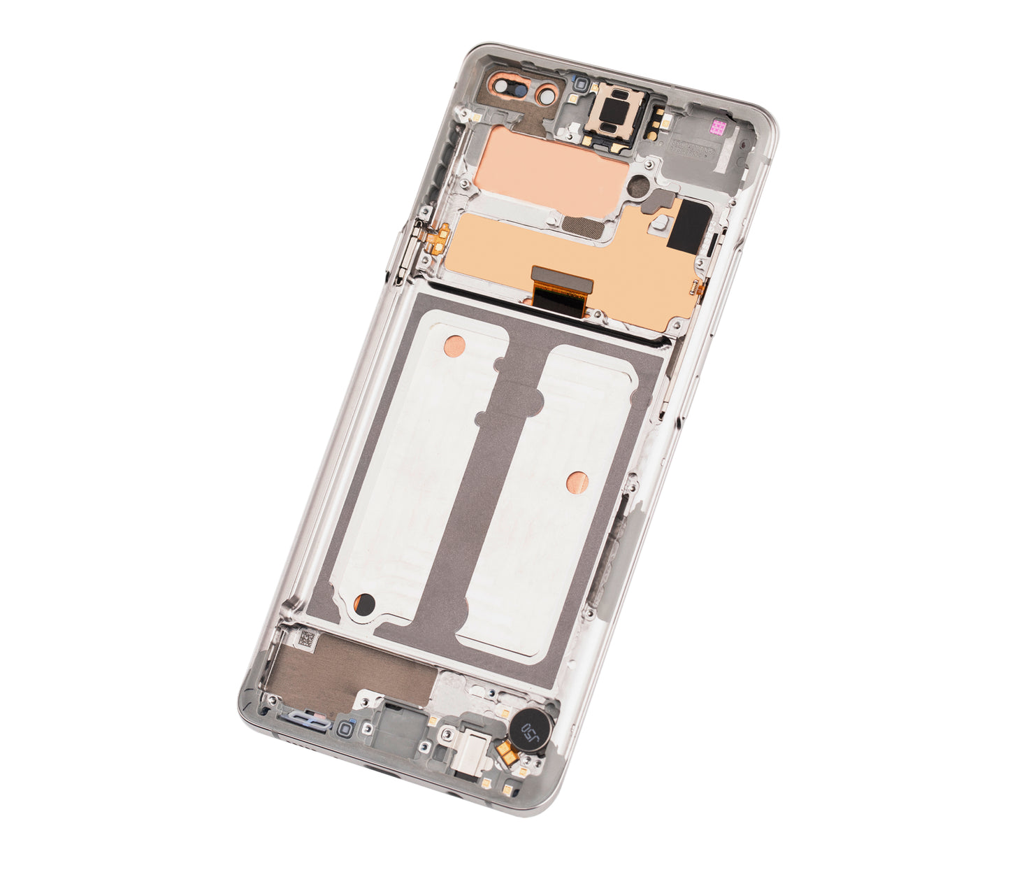 OLED Assembly With Frame For Samsung Galaxy S10 5G (Refurbished) (Crown Silver)