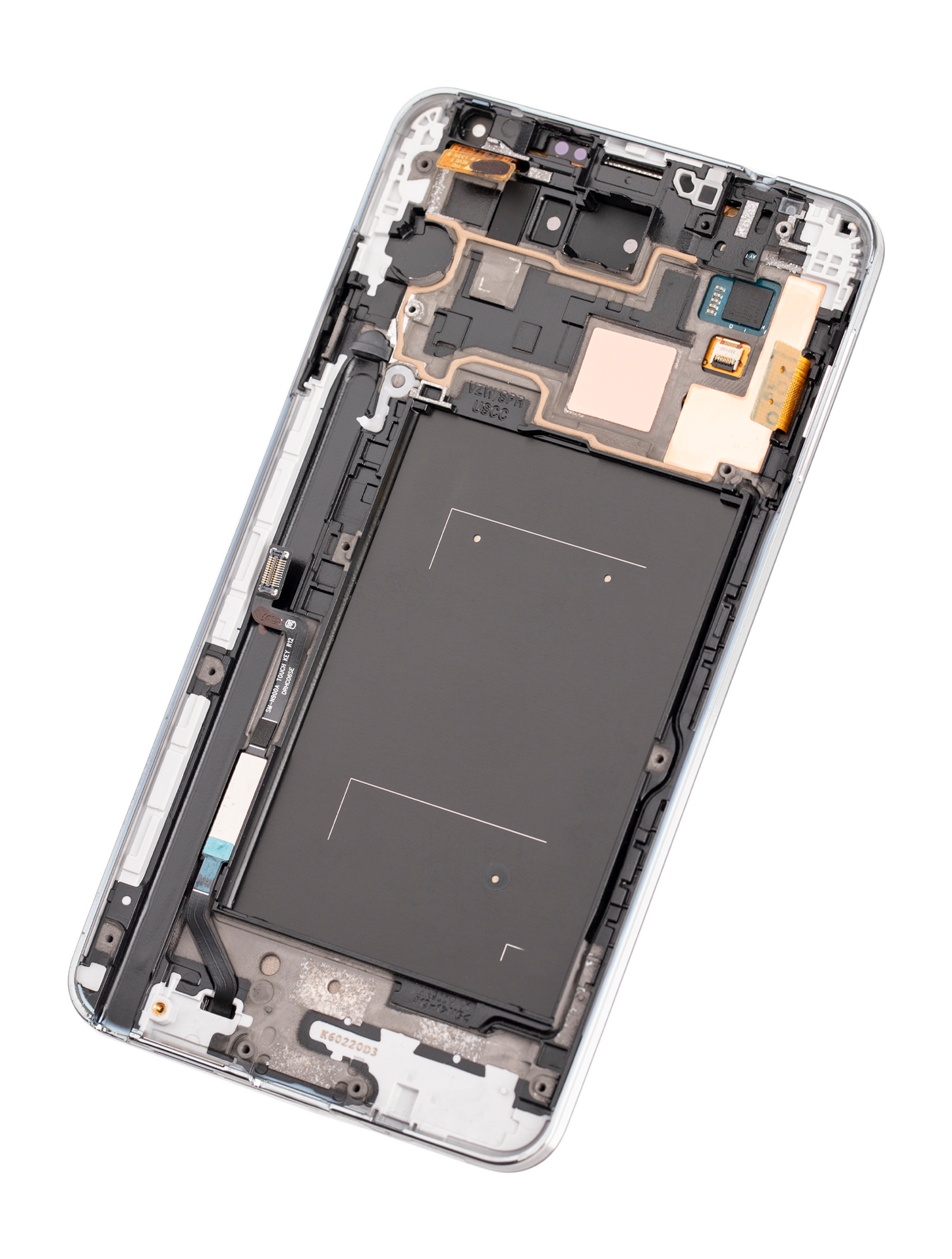OLED Assembly With Frame For Samsung Galaxy Note 3 (Refurbished) (Verizon / Sprint) (Black)