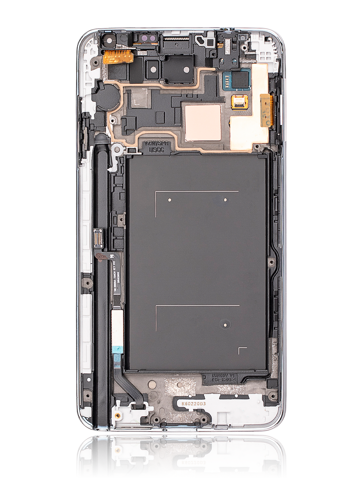 OLED Assembly With Frame For Samsung Galaxy Note 3 (Refurbished) (Verizon / Sprint) (Black)