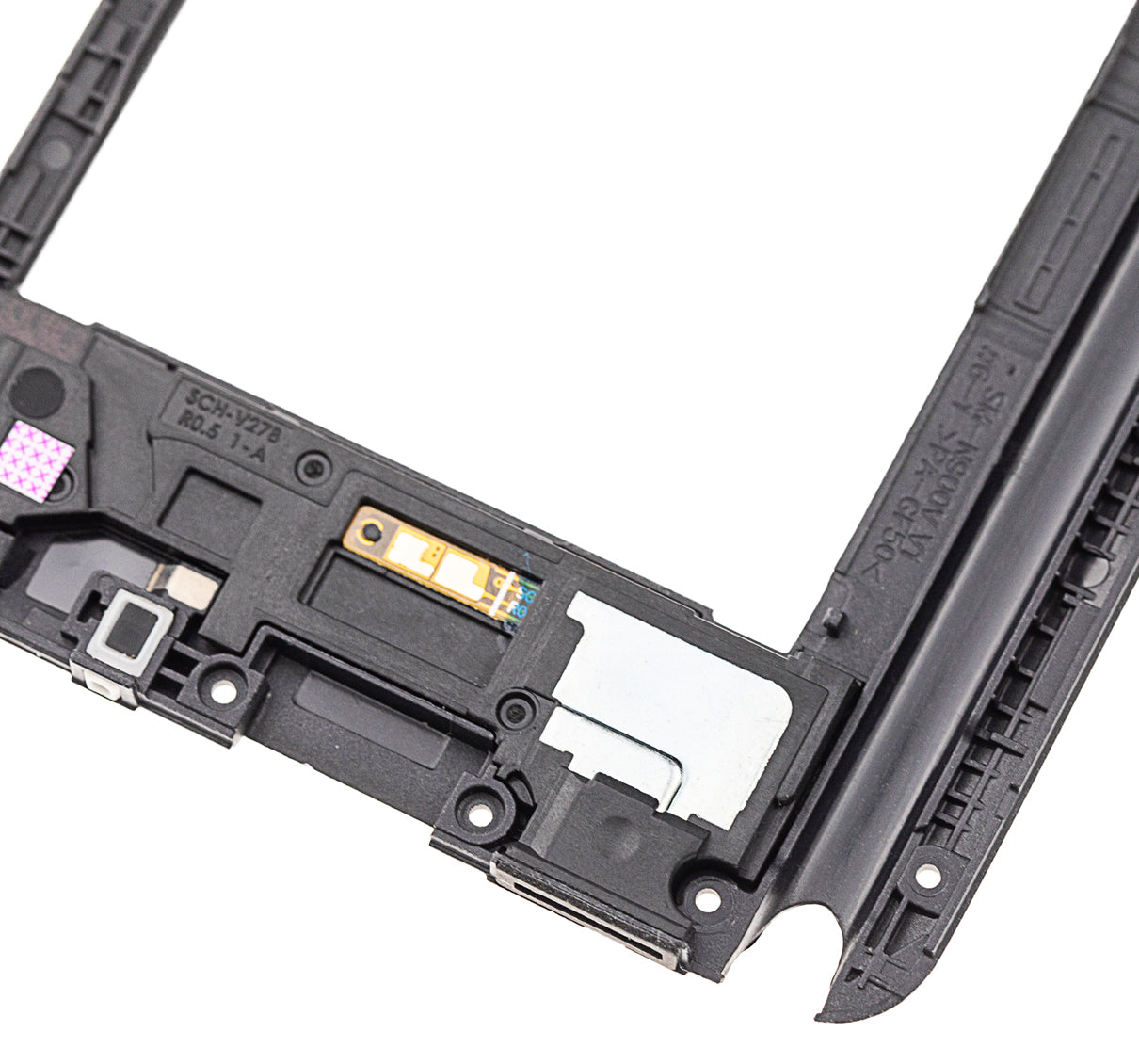 Mid-Frame Housing For Samsung Note 3 N900V (White)