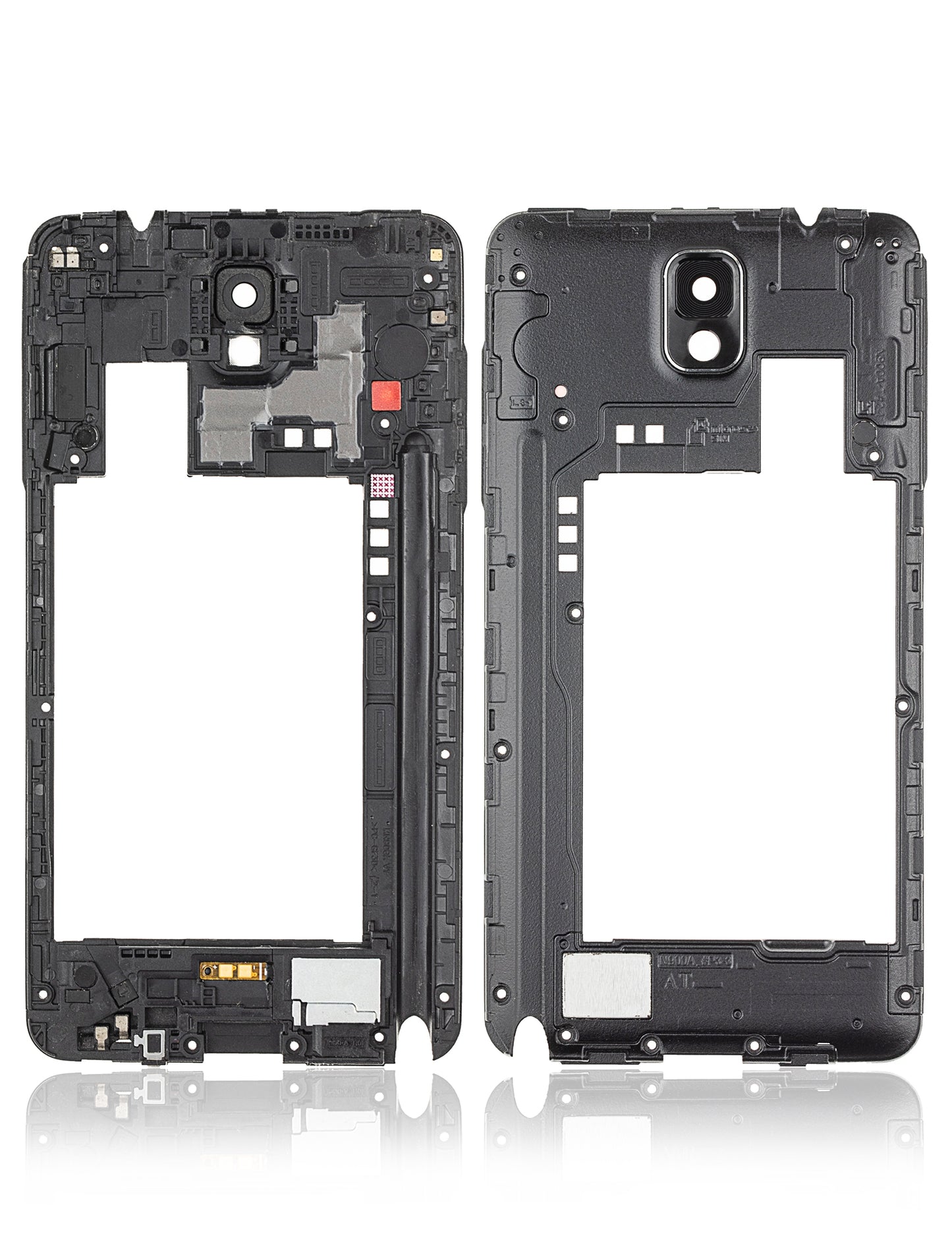 Mid-Frame Housing For Samsung Note 3 N900A (Black)