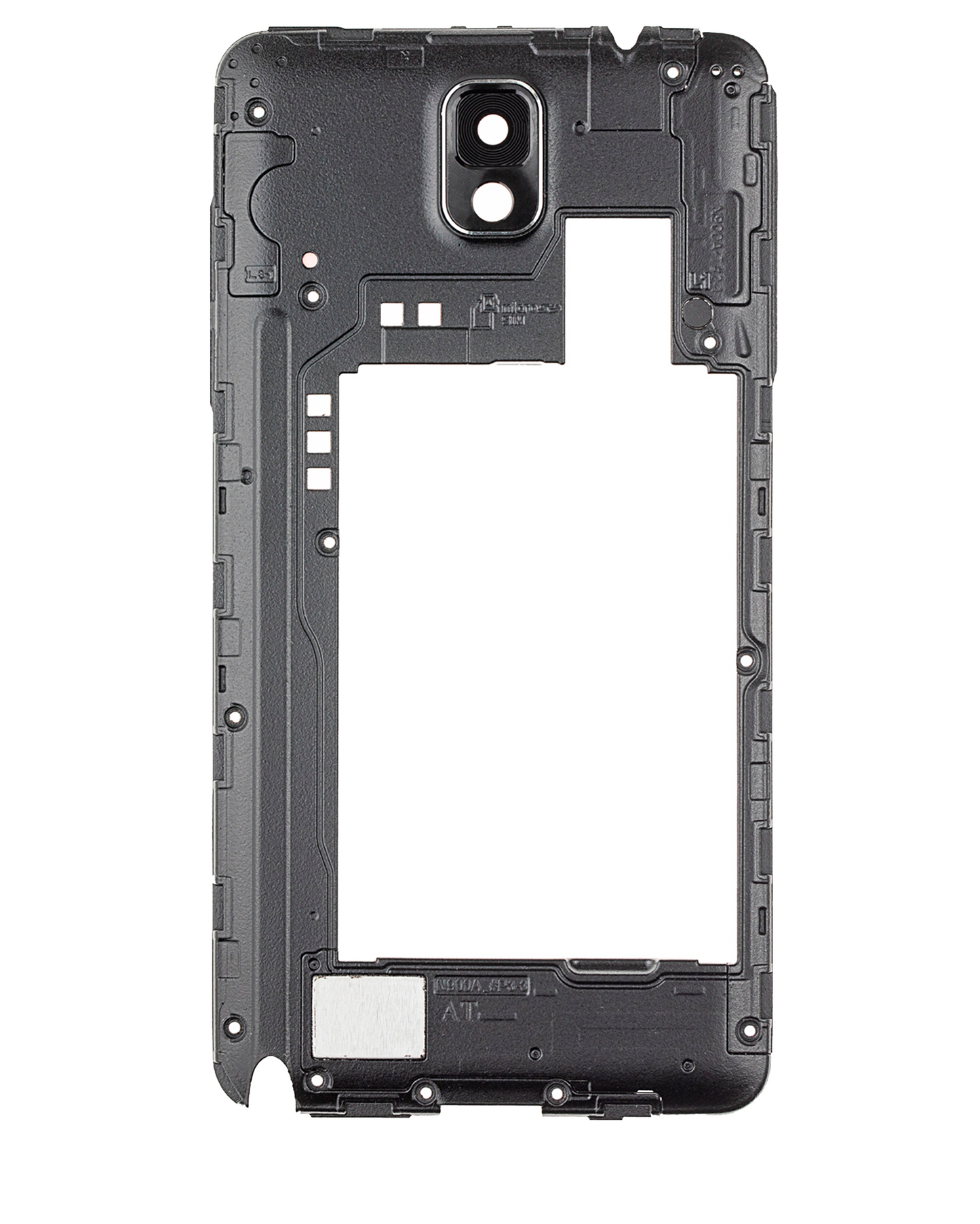 Mid-Frame Housing For Samsung Note 3 N900A (Black)