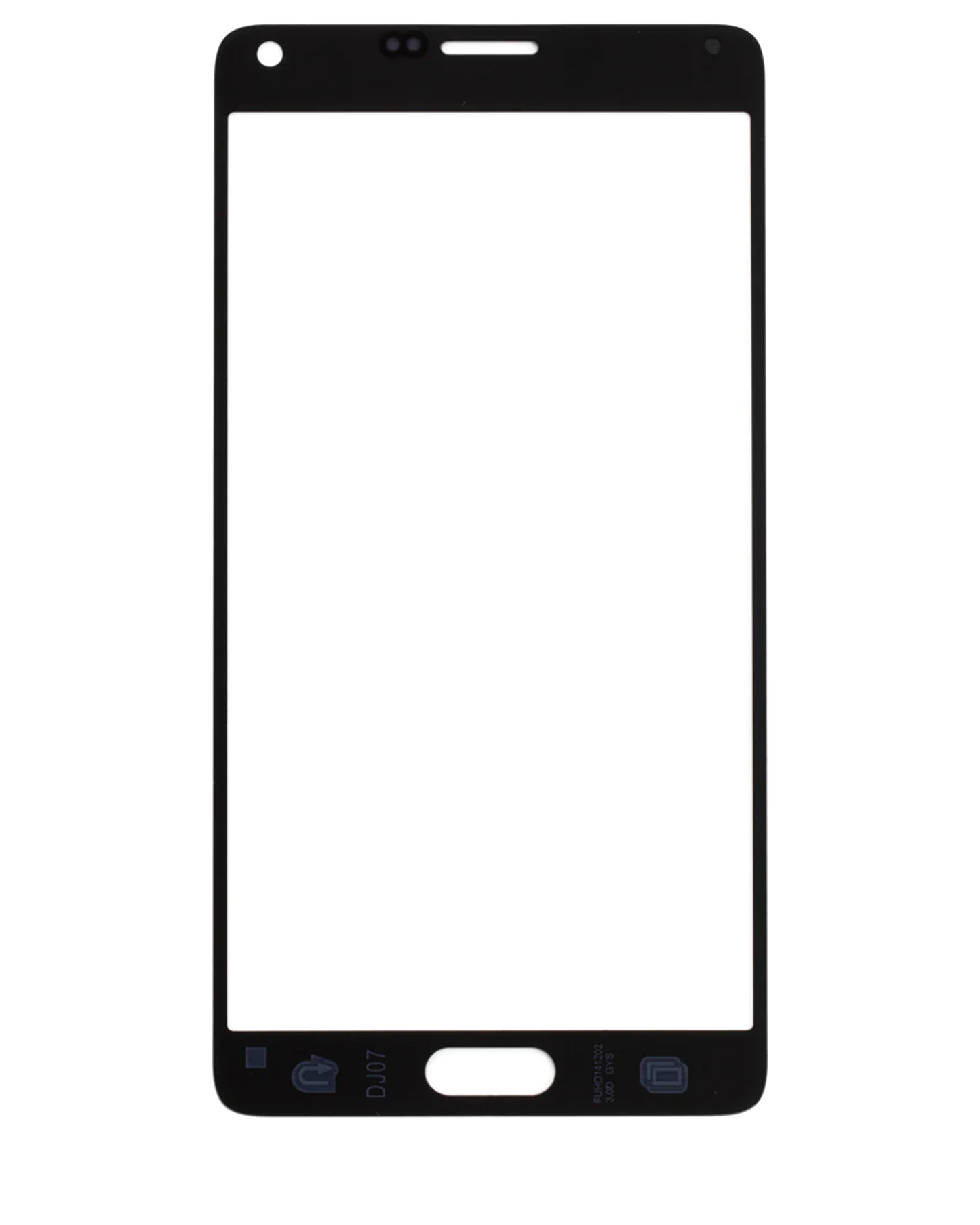 Front Glass For Samsung Galaxy Note 3 (Black)