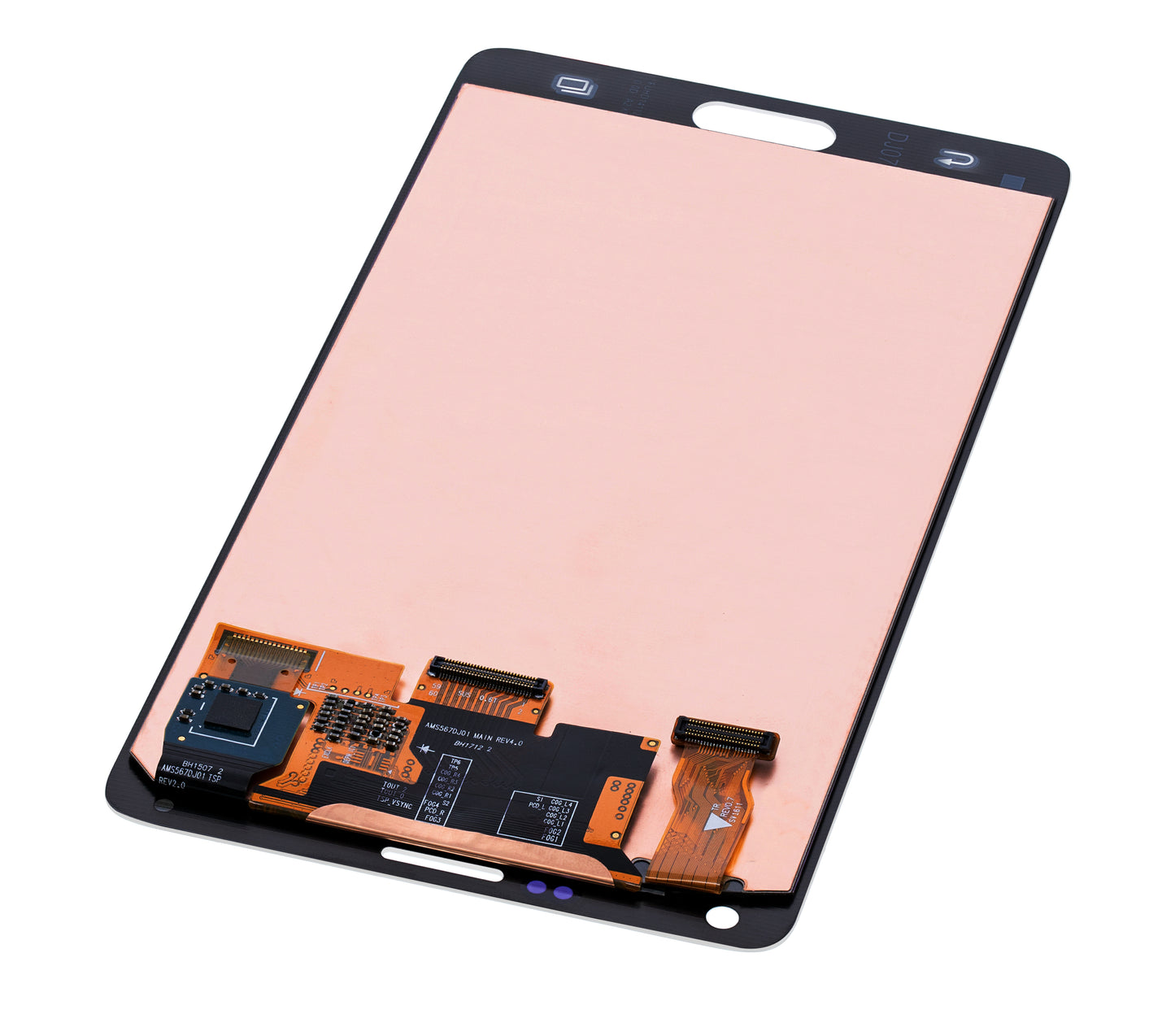 OLED Assembly Without Frame For Samsung Galaxy Note 4 (Service Pack) (White)