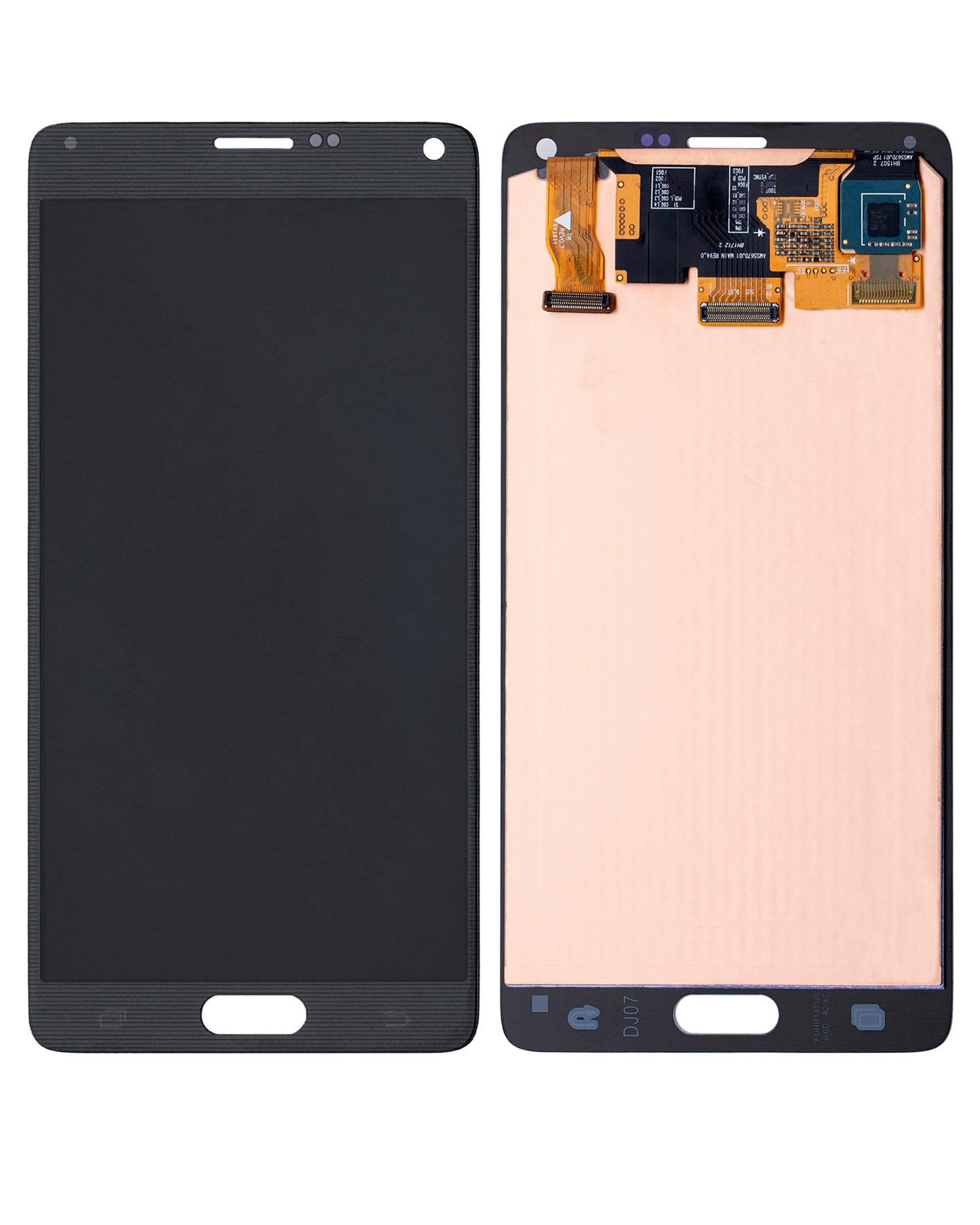 OLED Assembly Without Frame For Samsung Galaxy Note 4 (Refurbished) (Black)