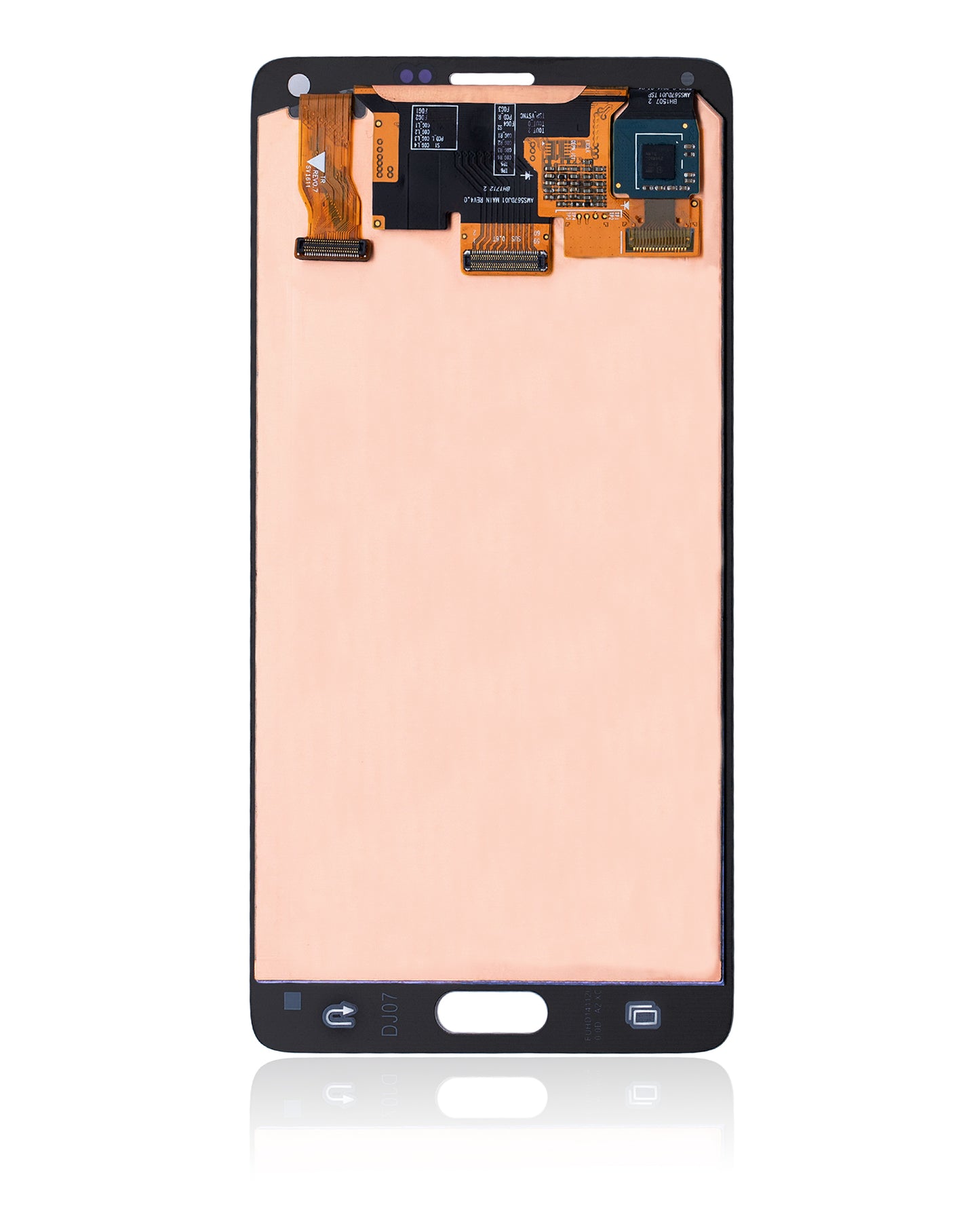 OLED Assembly Without Frame For Samsung Galaxy Note 4 (Refurbished) (White)